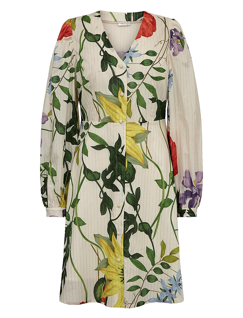 Nümph - NUBELISA DRESS - sommarklänningar - pristine - 1