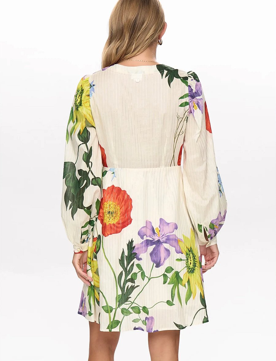 Nümph - NUBELISA DRESS - summer dresses - pristine - 0
