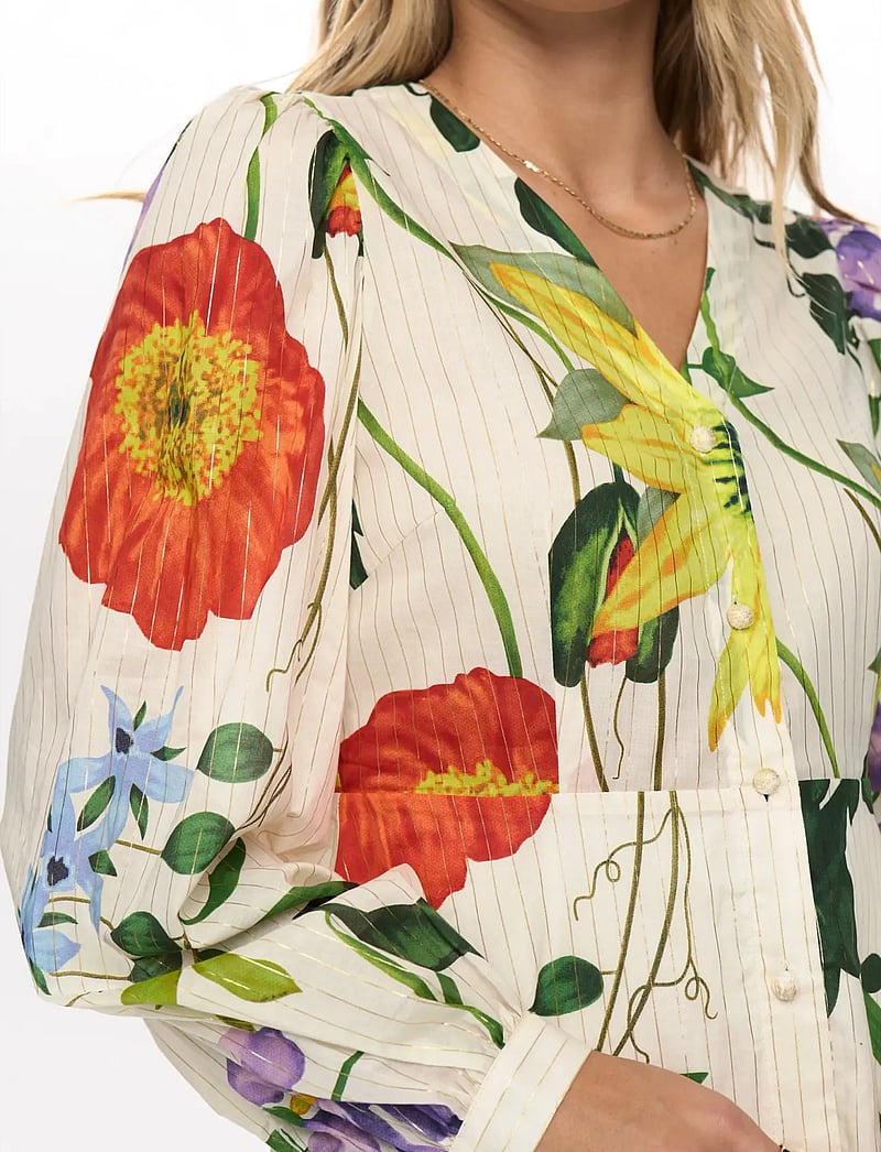 Nümph - NUBELISA DRESS - sommarklänningar - pristine - 4