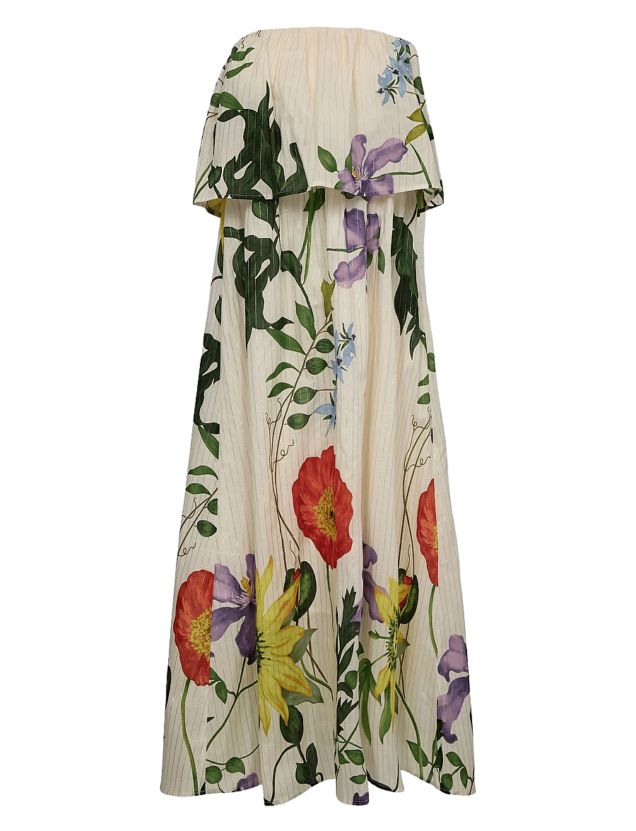 Nümph - NUBELISA MAXI DRESS - sukienki letnie - pristine - 1