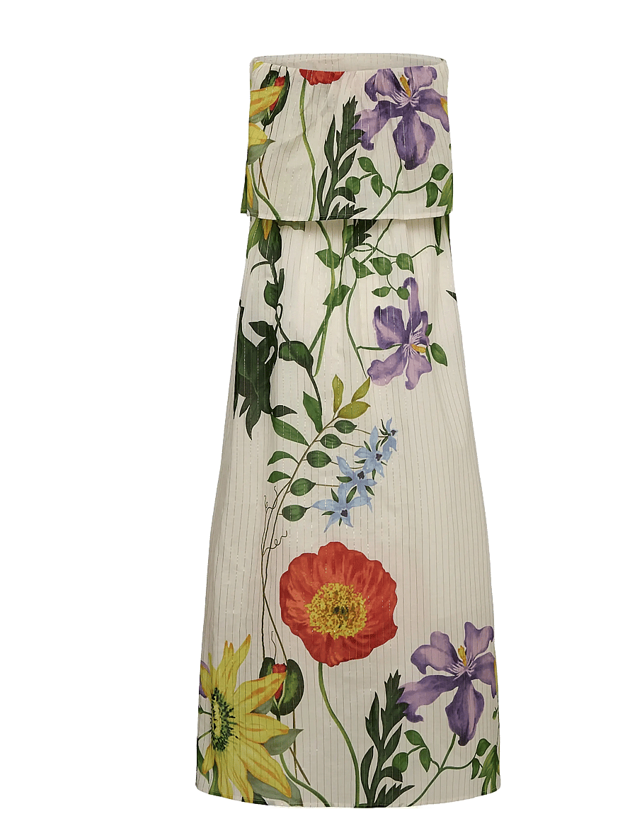 Nümph - NUBELISA MAXI DRESS - sukienki letnie - pristine - 2