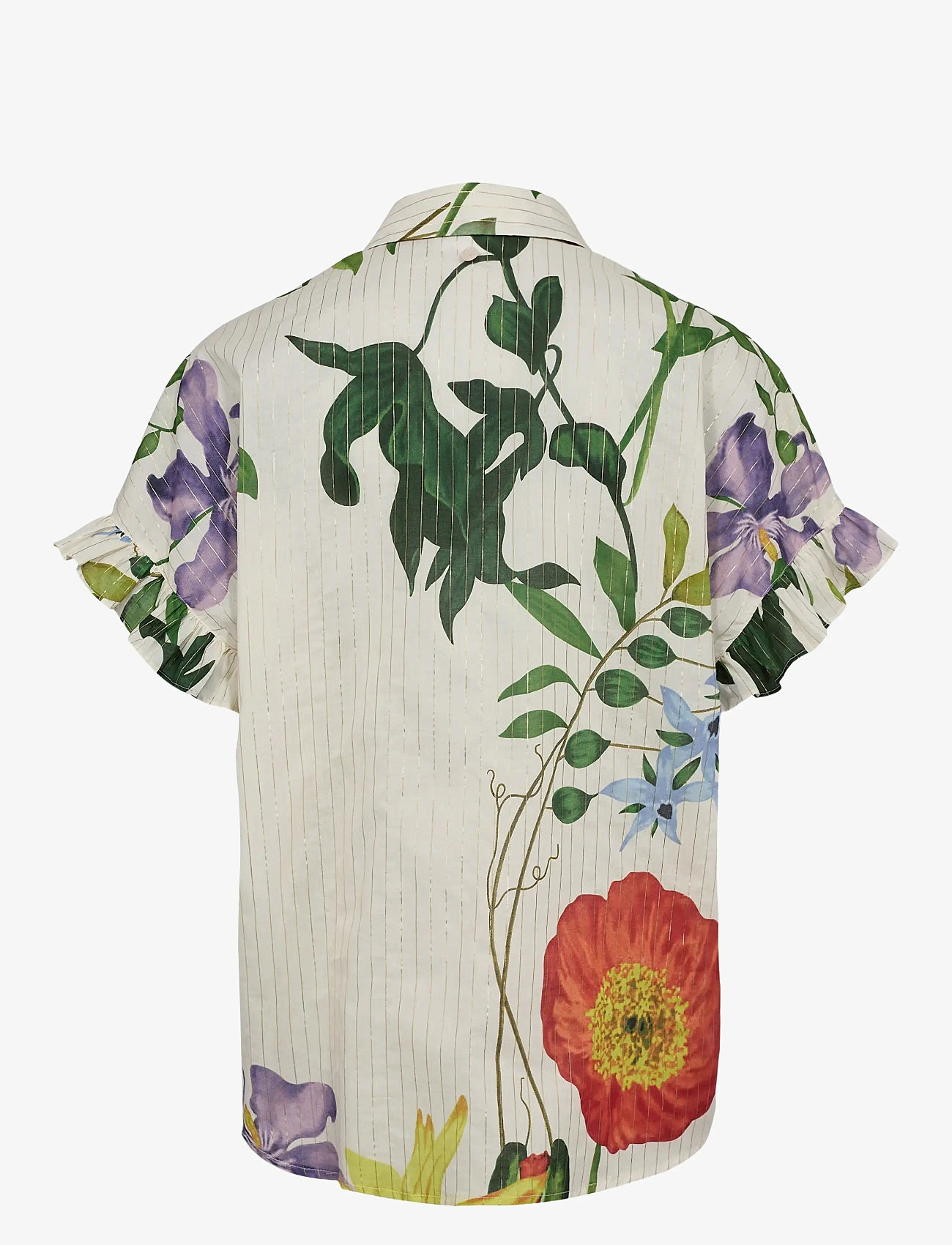 Nümph - NUBELISA SLEEVELESS SHIRT - kortärmade skjortor - pristine - 1