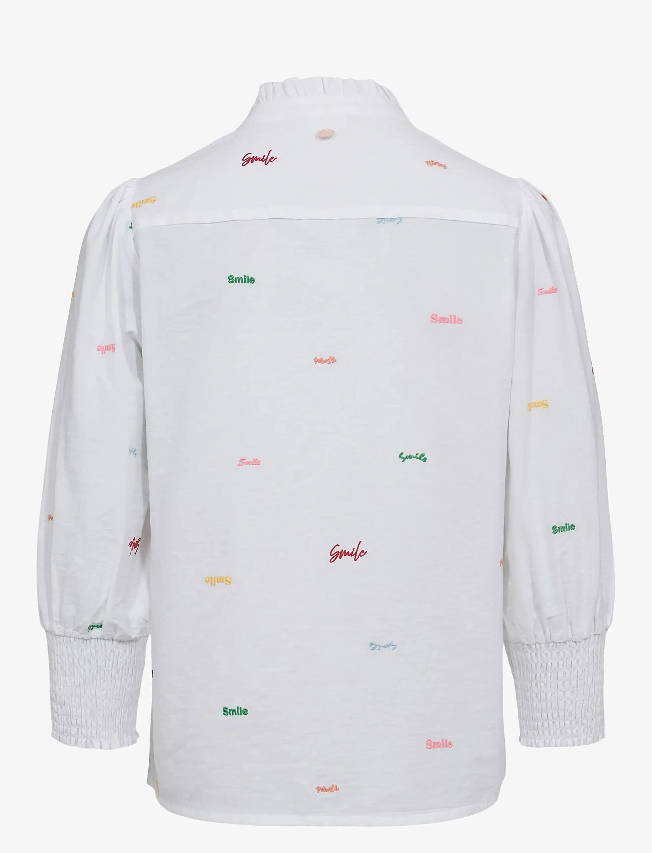 Nümph - NUJOYA SHIRT - långärmade skjortor - bright white - 2
