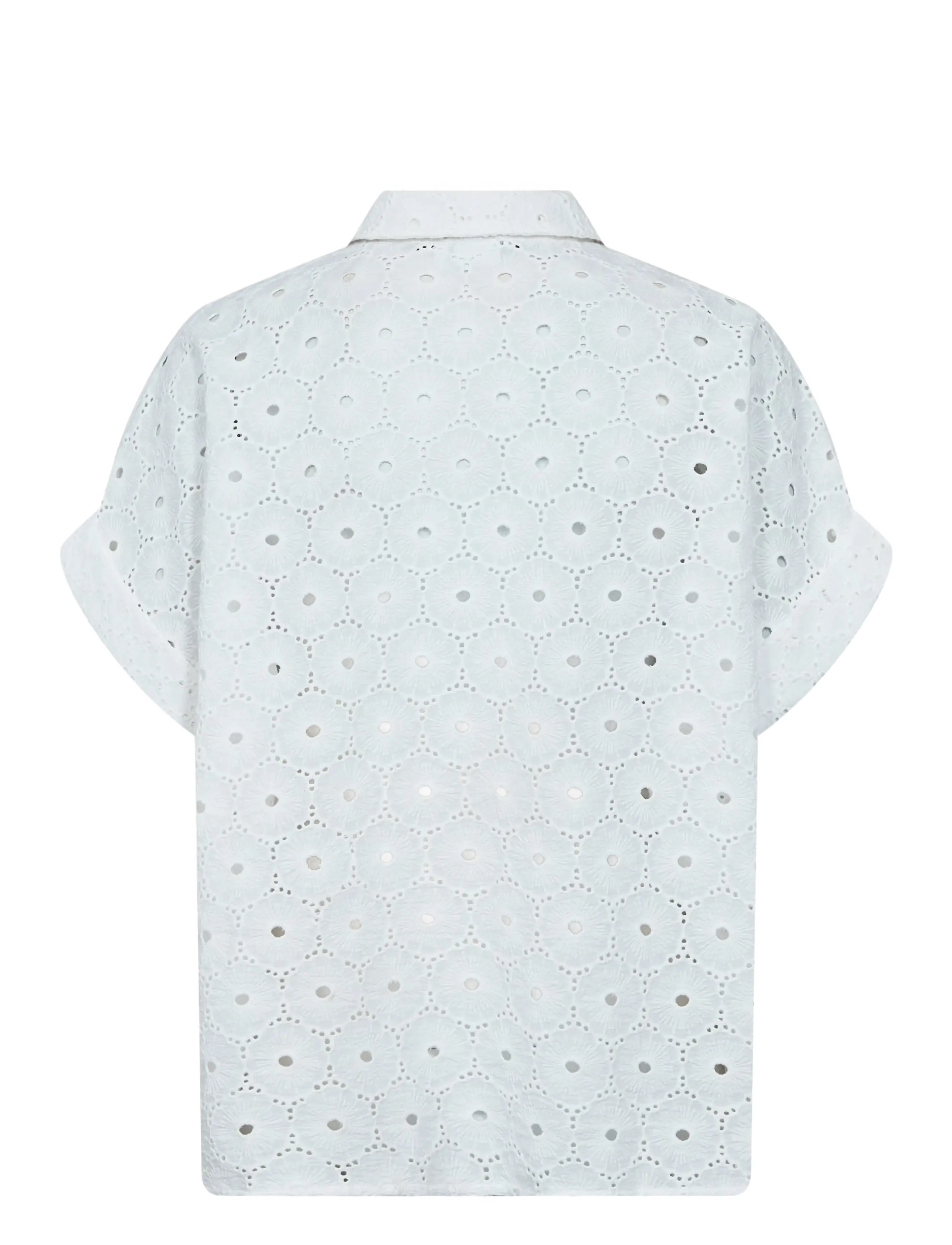 Nümph - NUPALMA SLEEVELESS SHIRT - kurzärmlige hemden - bright white - 2