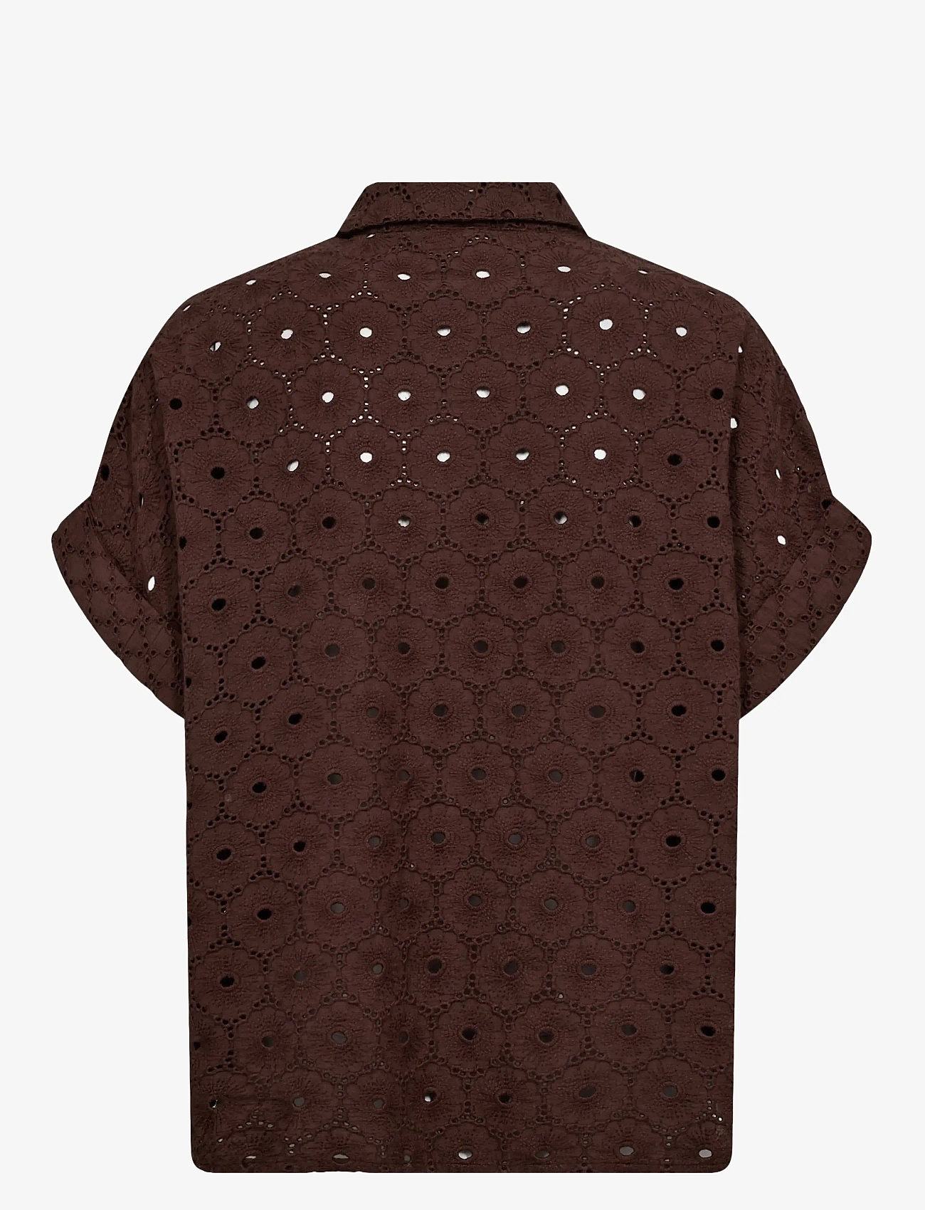 Nümph - NUPALMA SLEEVELESS SHIRT - short-sleeved shirts - chicory coffee - 2