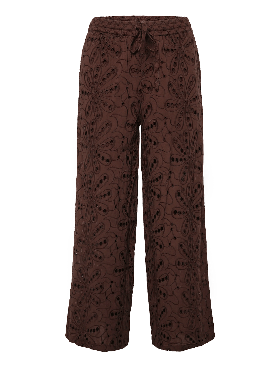 Nümph - NUPALMA PANTS - culottes - chicory coffee - 1