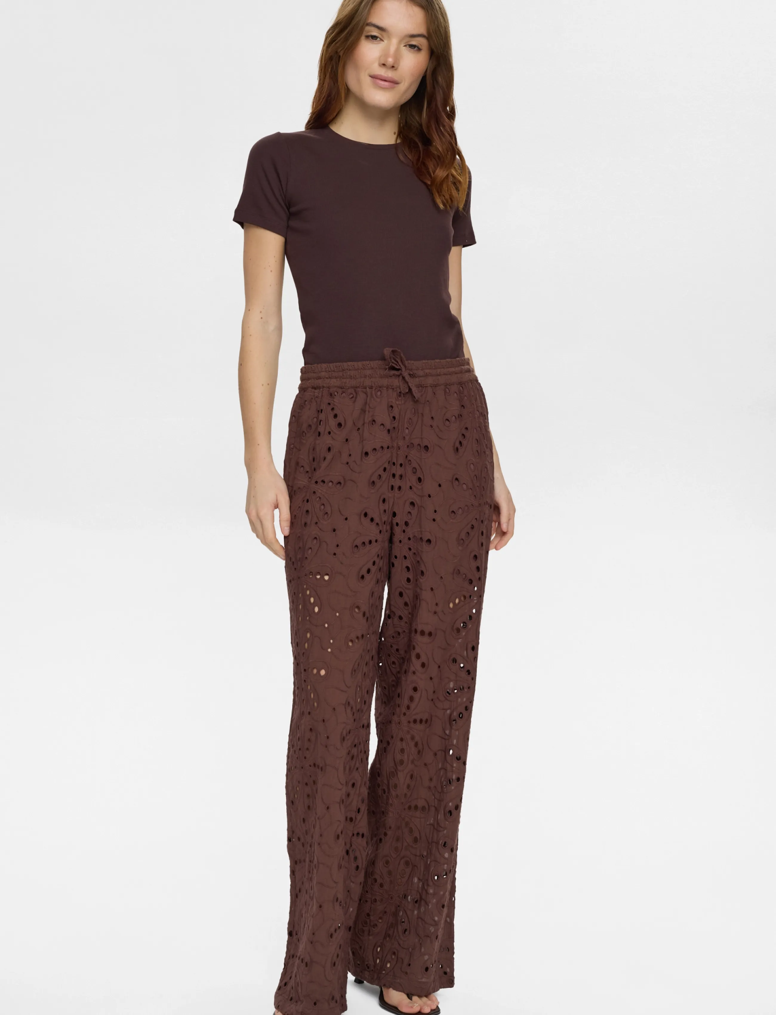 Nümph - NUPALMA PANTS - chicory coffee - 3
