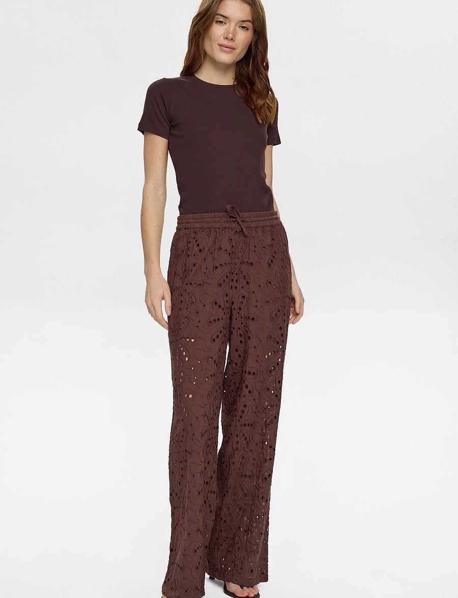 Nümph - NUPALMA PANTS - culottes - chicory coffee - 3