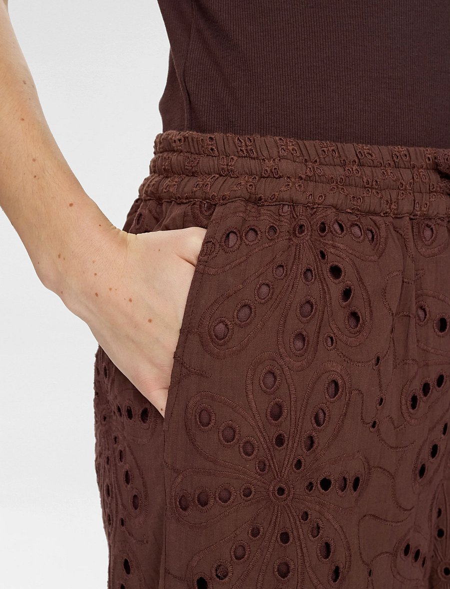 Nümph - NUPALMA PANTS - culottes - chicory coffee - 4