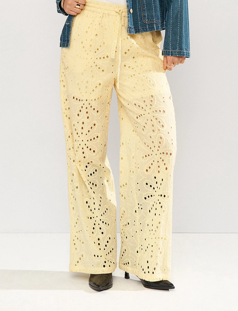 Nümph - NUPALMA PANTS - culottes - popcorn - 3