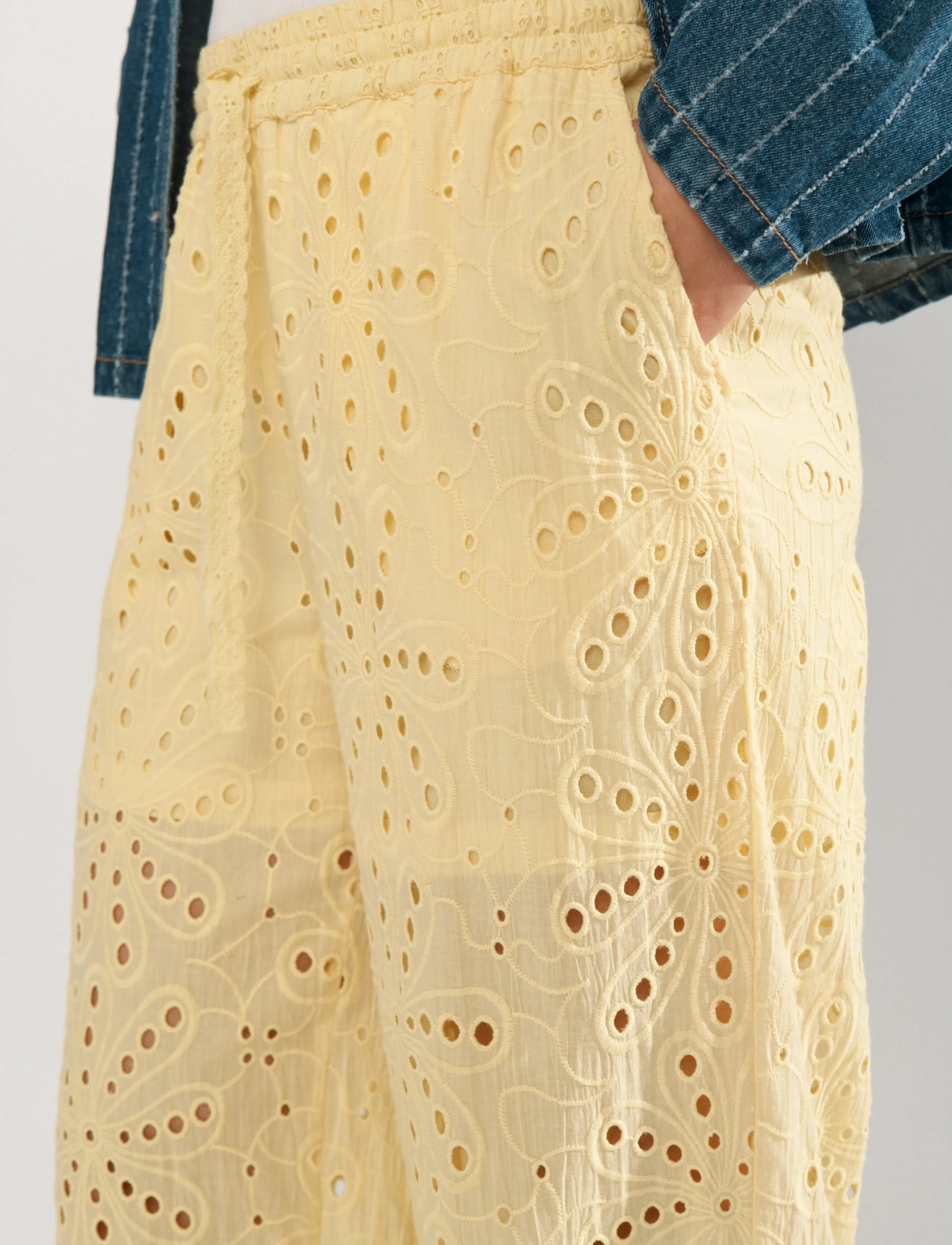 Nümph - NUPALMA PANTS - culottes - popcorn - 4
