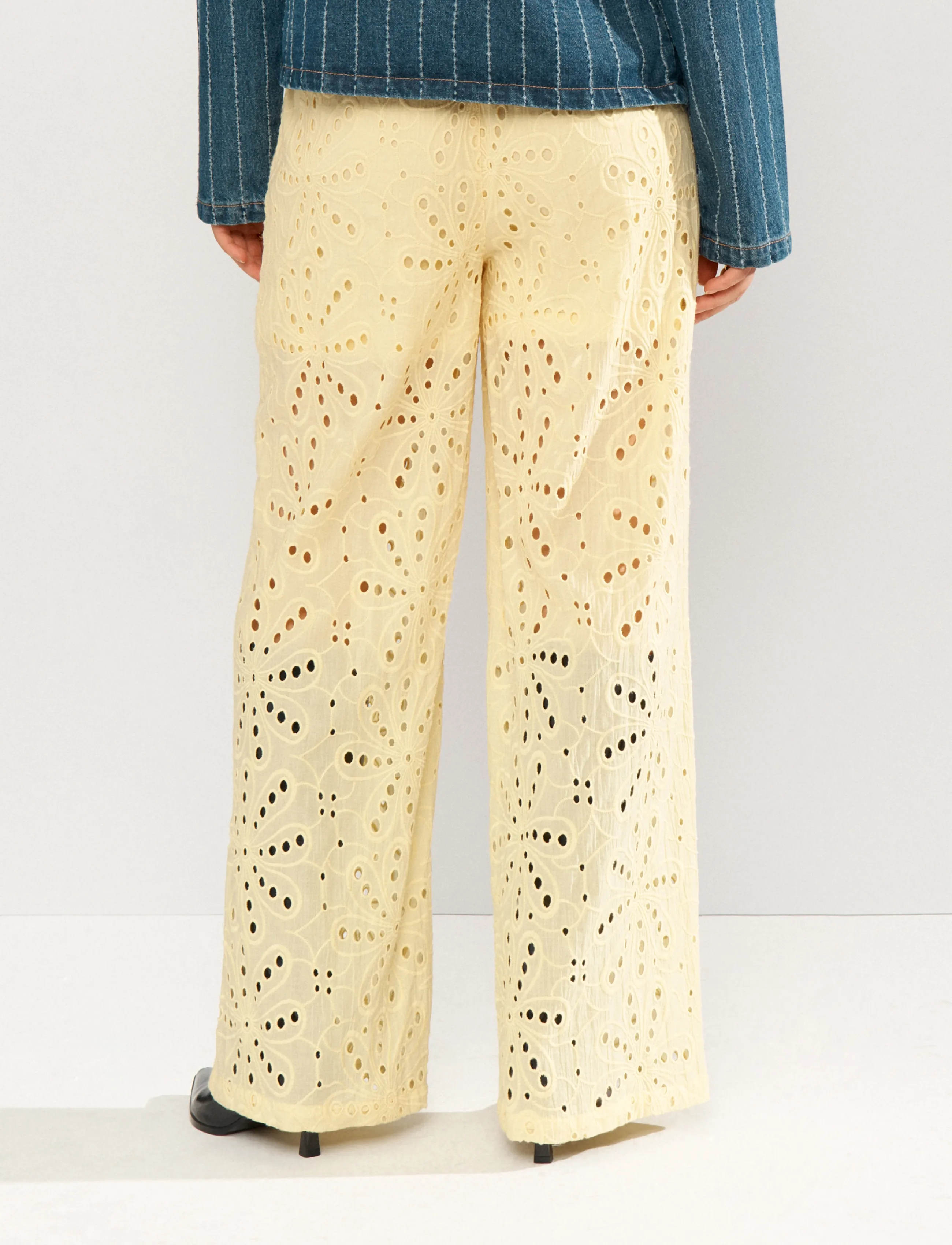 Nümph - NUPALMA PANTS - culottes - popcorn - 5
