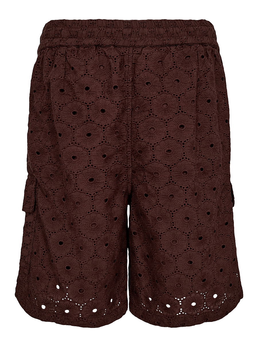 Nümph - NUPALMA SHORTS - vabaaja lühikesed püksid - chicory coffee - 1