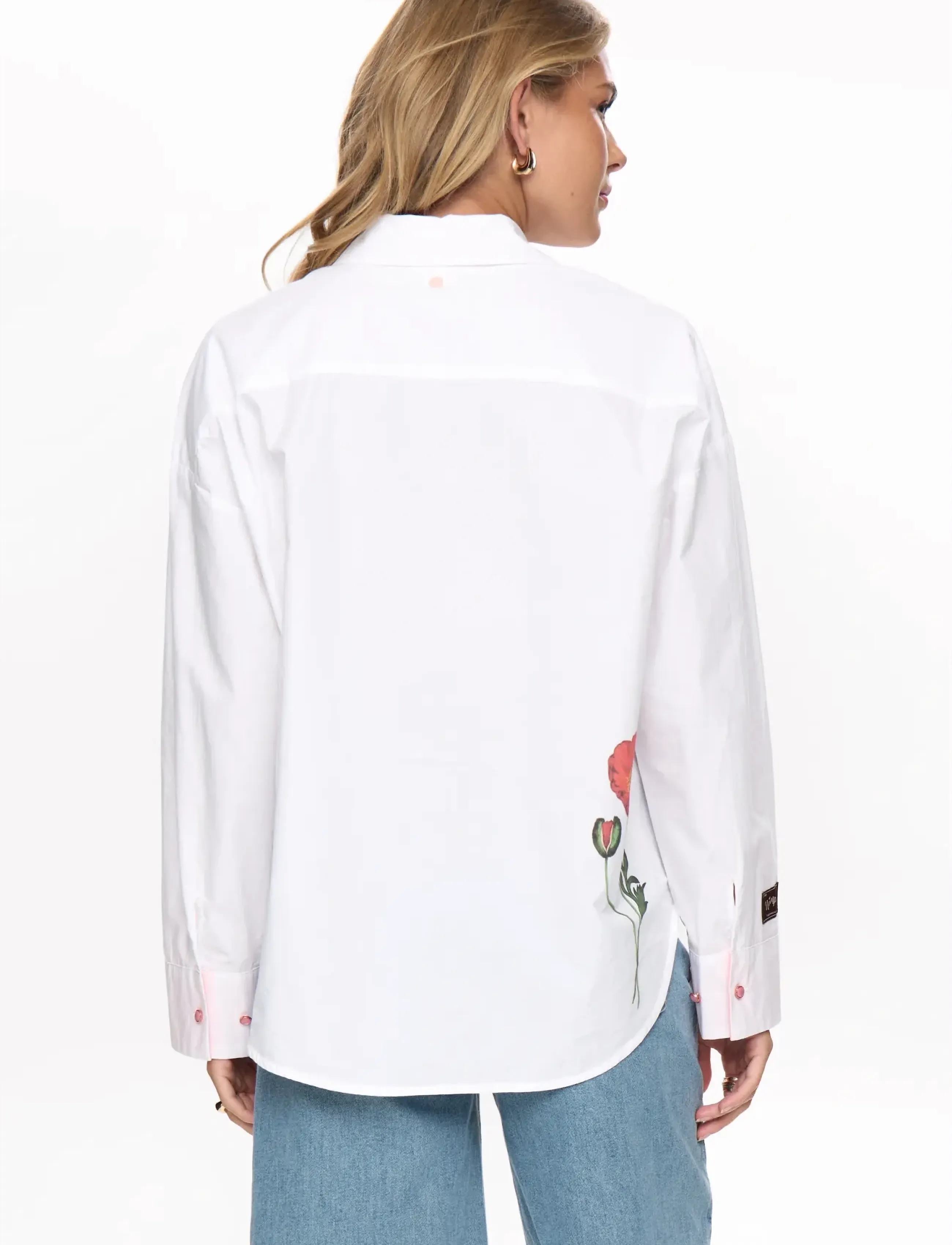 Nümph - NUFLORY SHIRT - langermede skjorter - bright white - 3