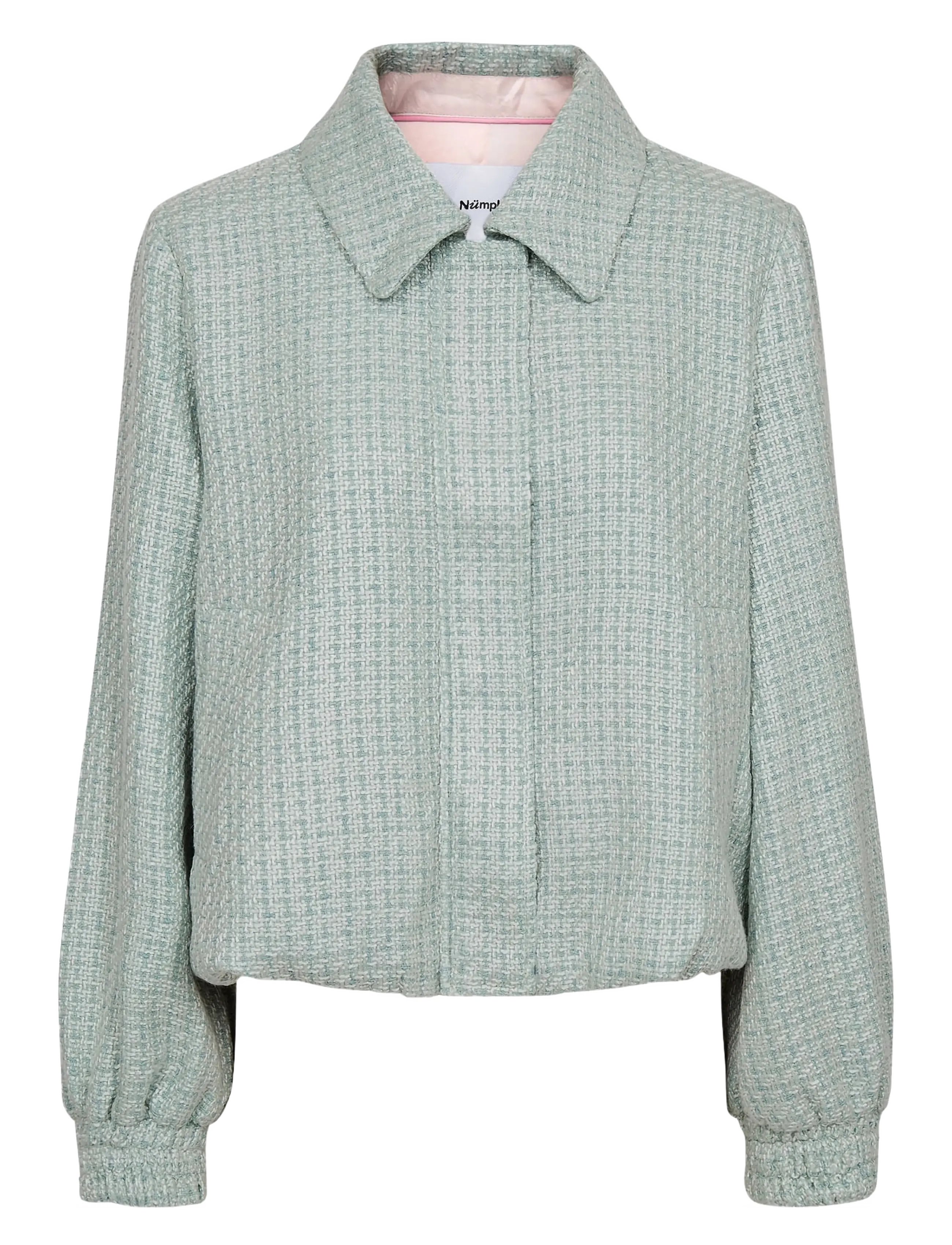 Nümph NUSHANA BOMBER JACKET - Frühlingsjacken - HARBOR GRAY / grey