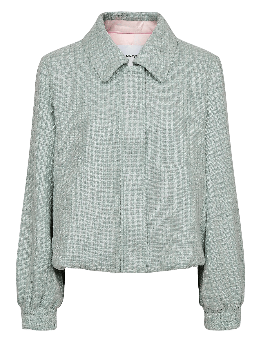 Nümph - NUSHANA BOMBER JACKET - vårjackor - harbor gray - 1