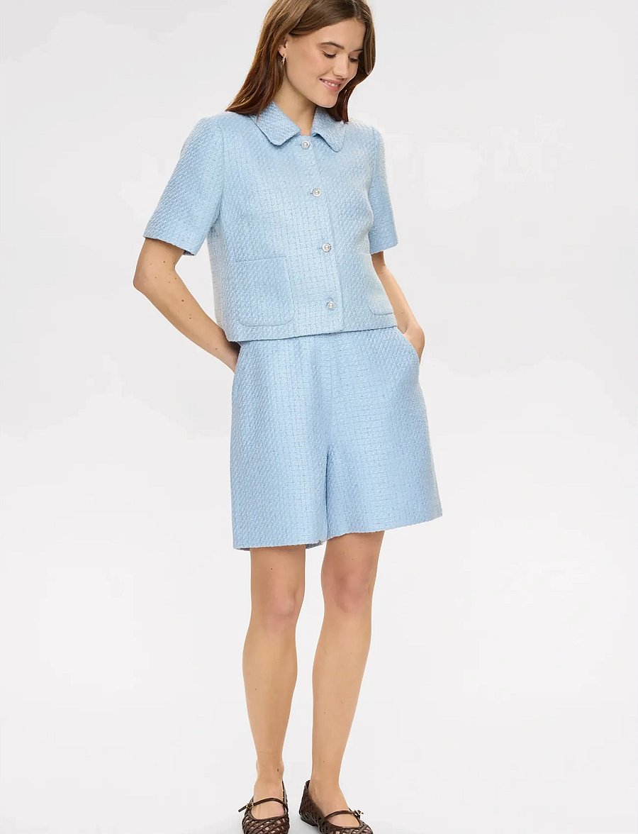 Nümph - NUSHANA SHORTS - casual shorts - airy blue - 0