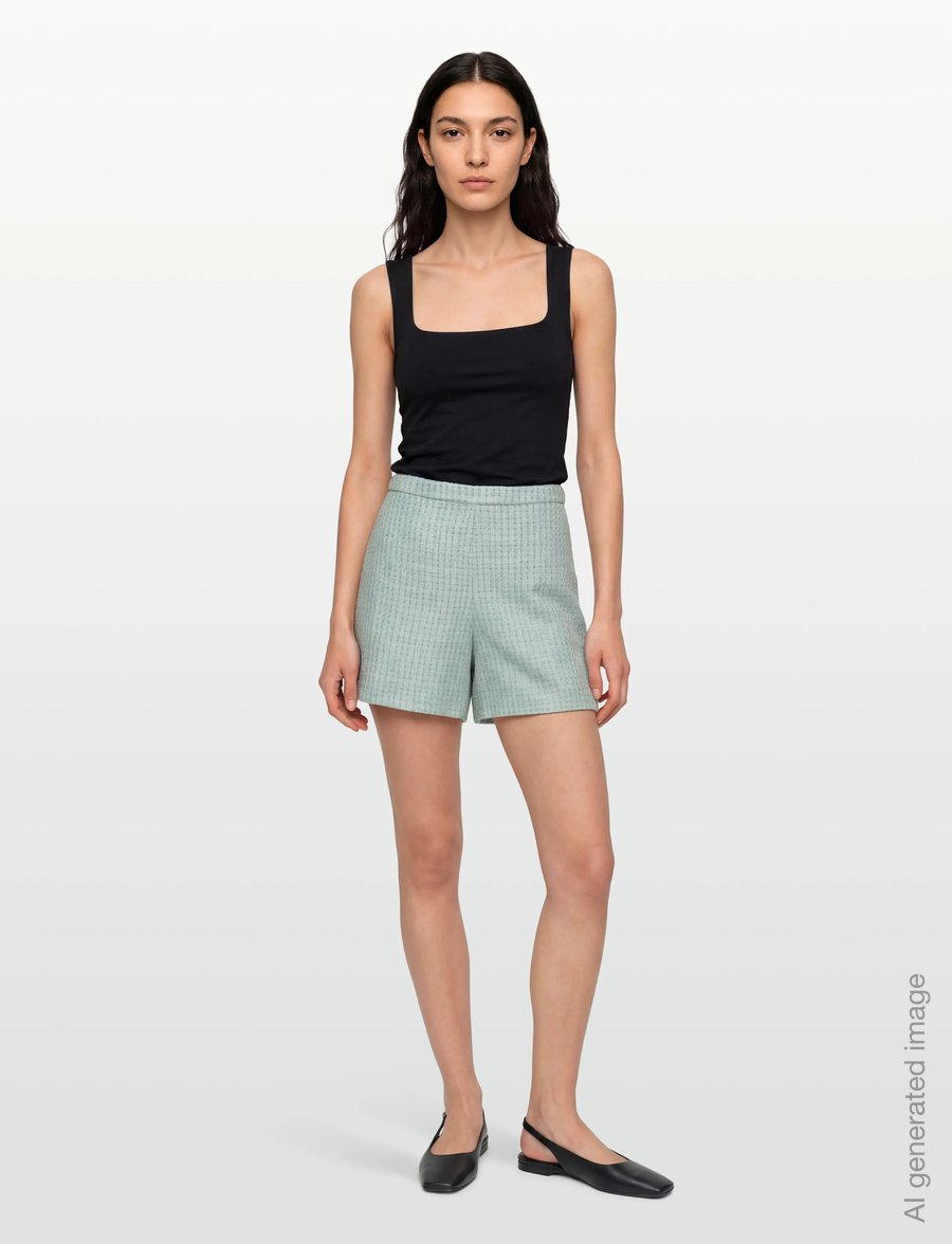 Nümph - NUSHANA SHORTS - casual shorts - harbor gray - 0