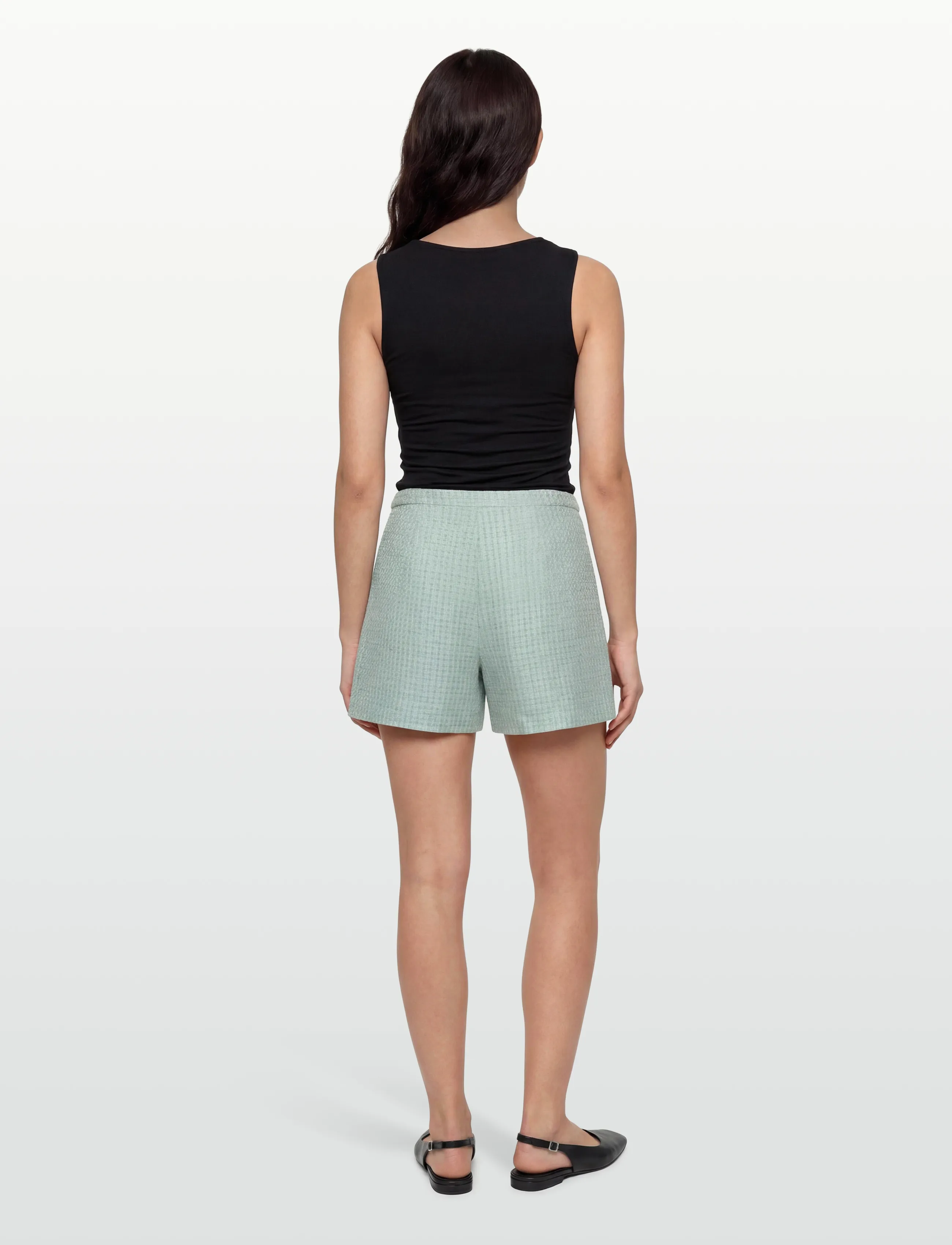 Nümph - NUSHANA SHORTS - lühikesed vabaajapüksid - harbor gray - 4