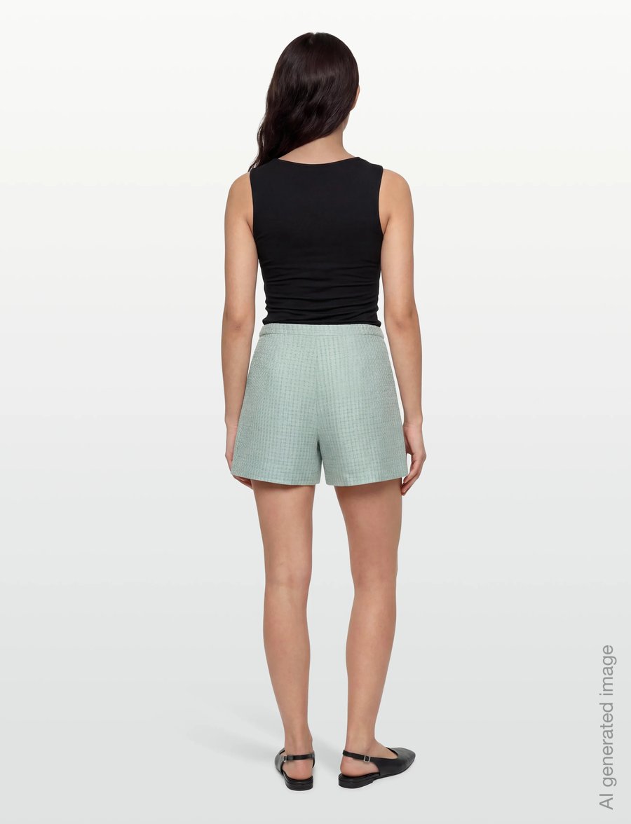 Nümph - NUSHANA SHORTS - casual shorts - harbor gray - 4