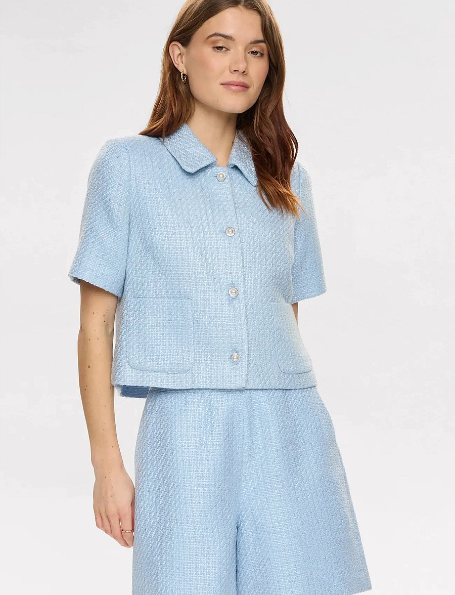 Nümph - NUSHANA JACKET - leichte jacken - airy blue - 0