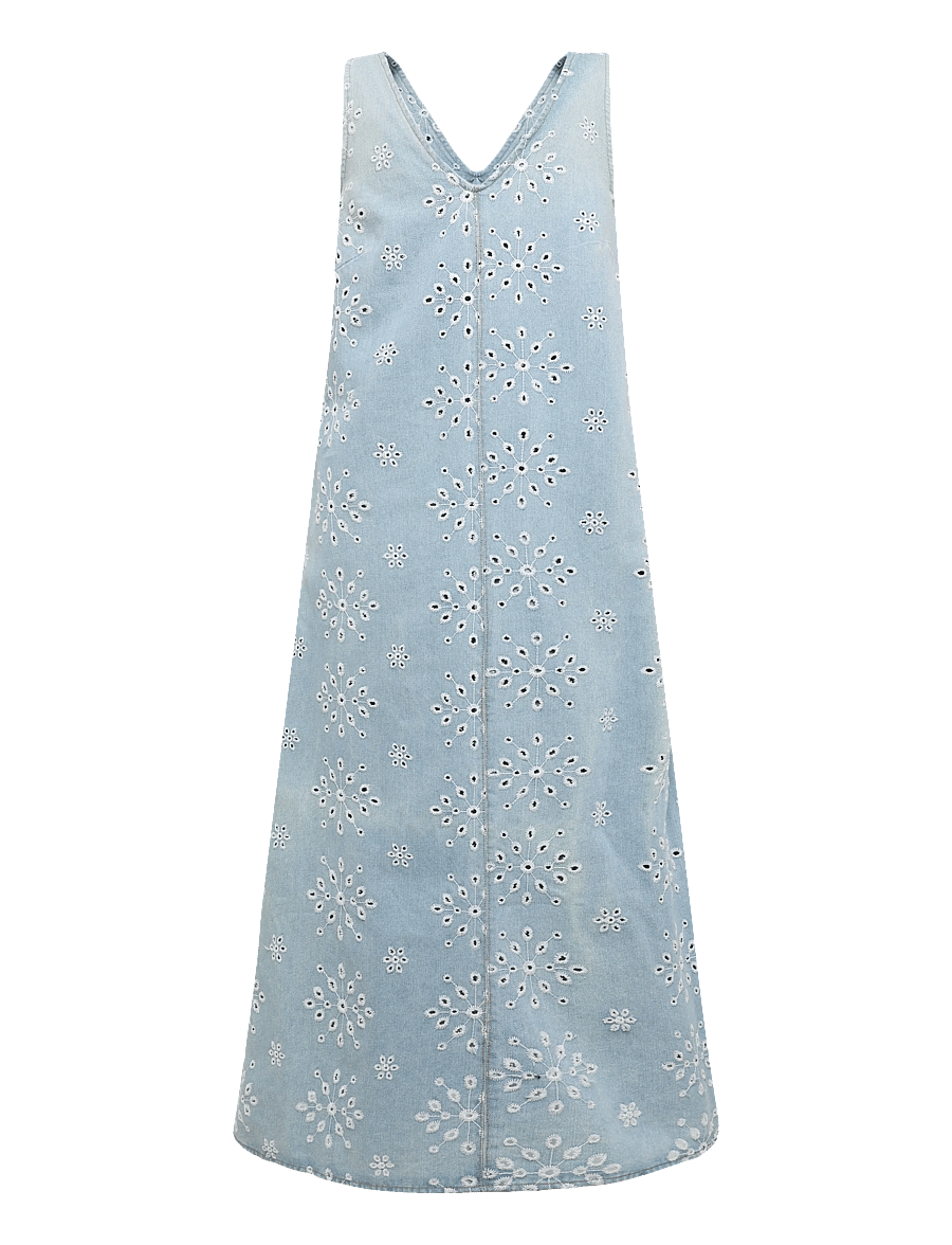 Nümph - NUDELILAH DRESS - light blue denim - 2