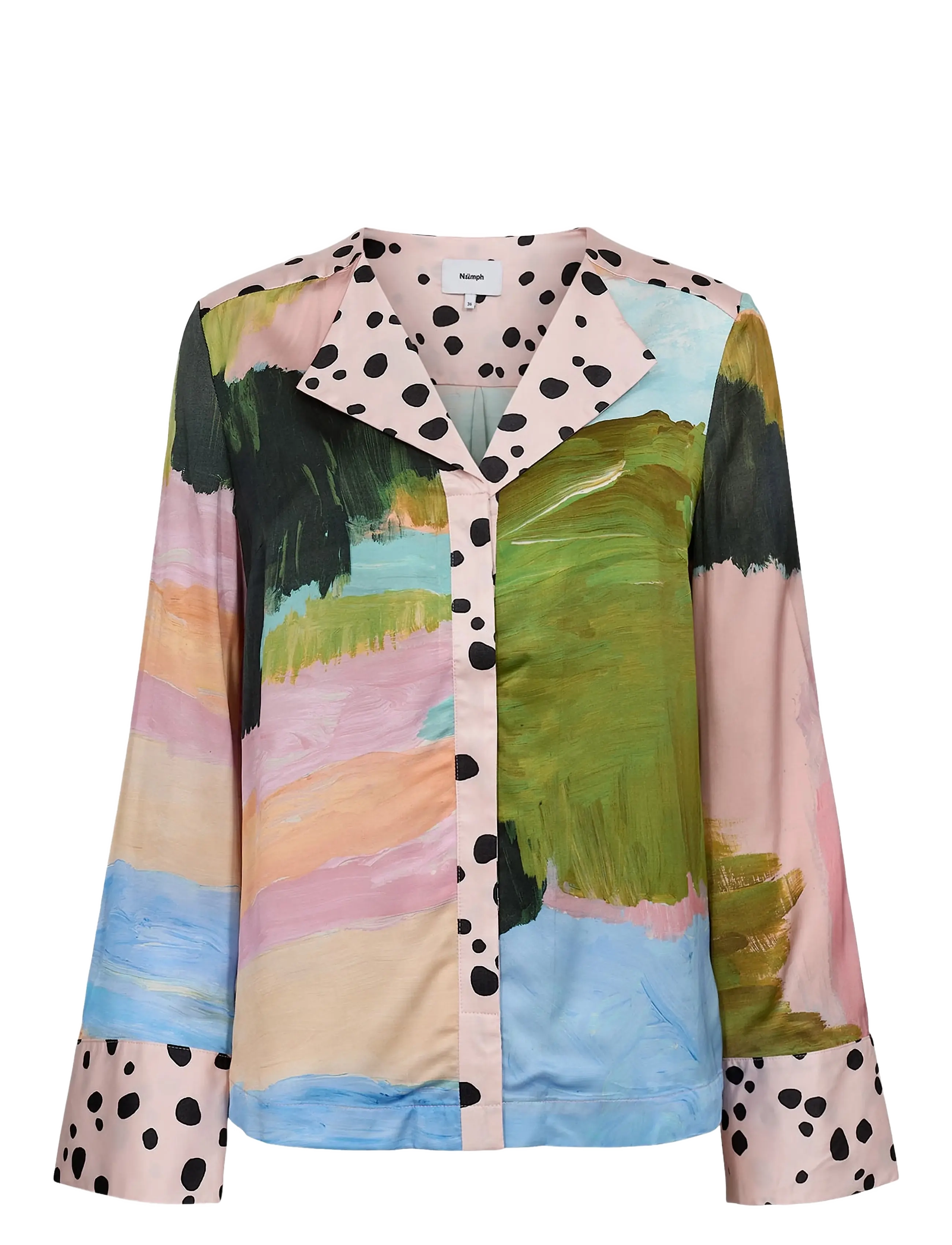 Nümph NUMEADOW DALMA SHIRT - Skjorter - PEONY / multi