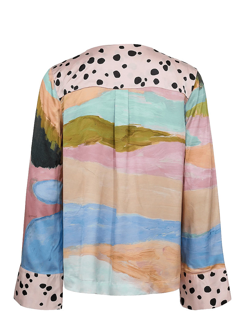 Nümph - NUMEADOW DALMA SHIRT - langærmede skjorter - peony - 1