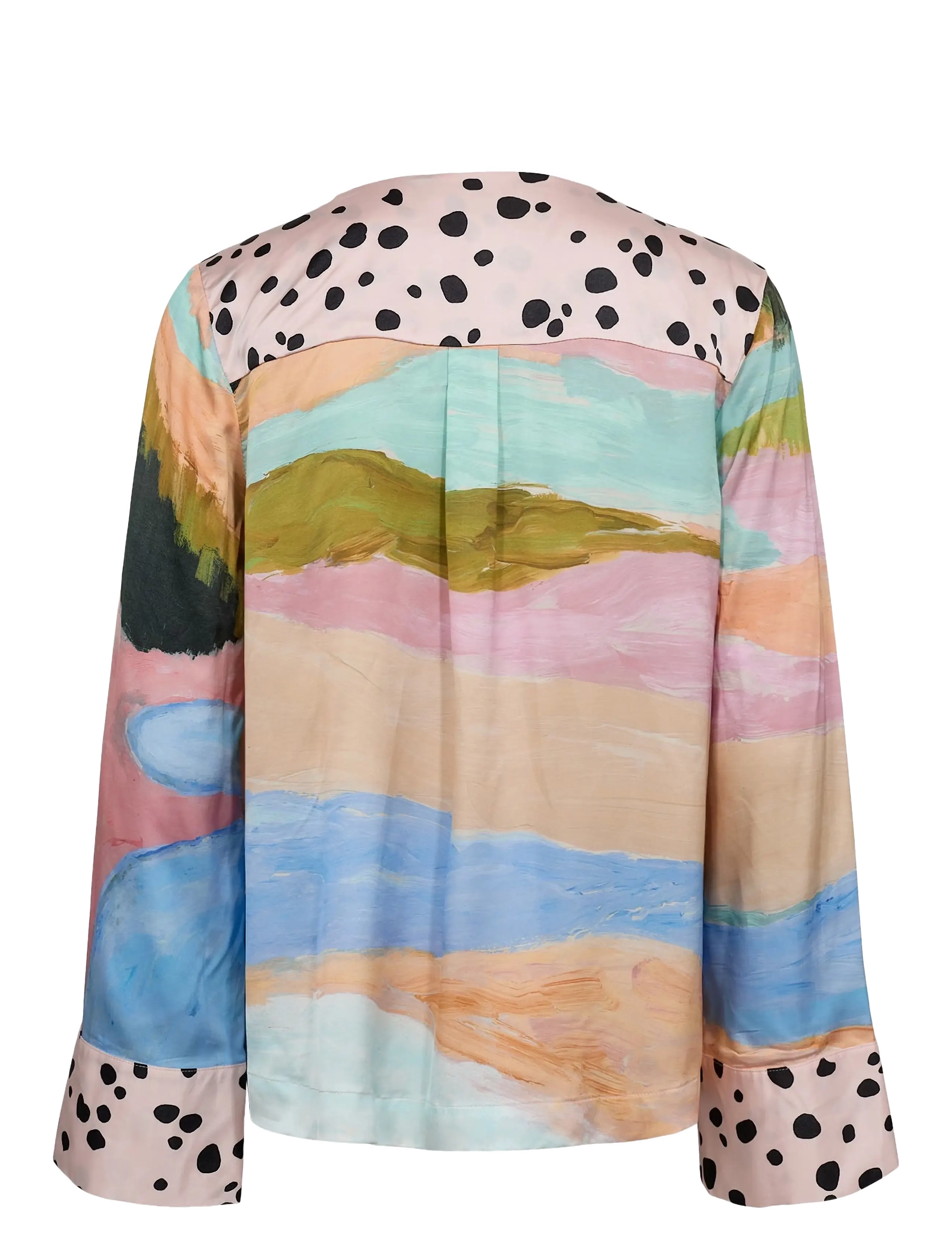 Nümph - NUMEADOW DALMA SHIRT - pitkähihaiset paidat - peony - 2