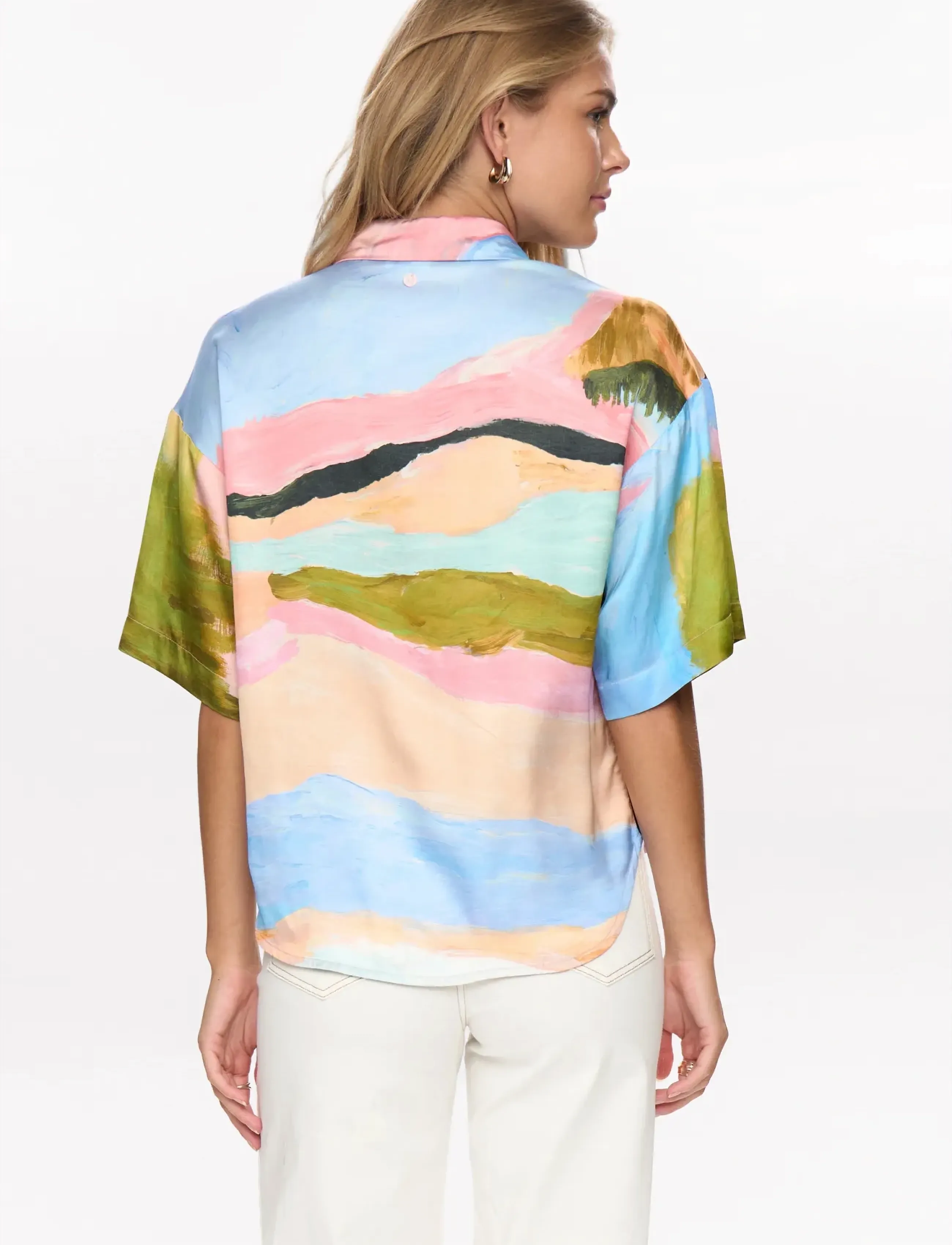 Nümph - NUMEADOW SHIRT - kortærmede skjorter - peony - 3