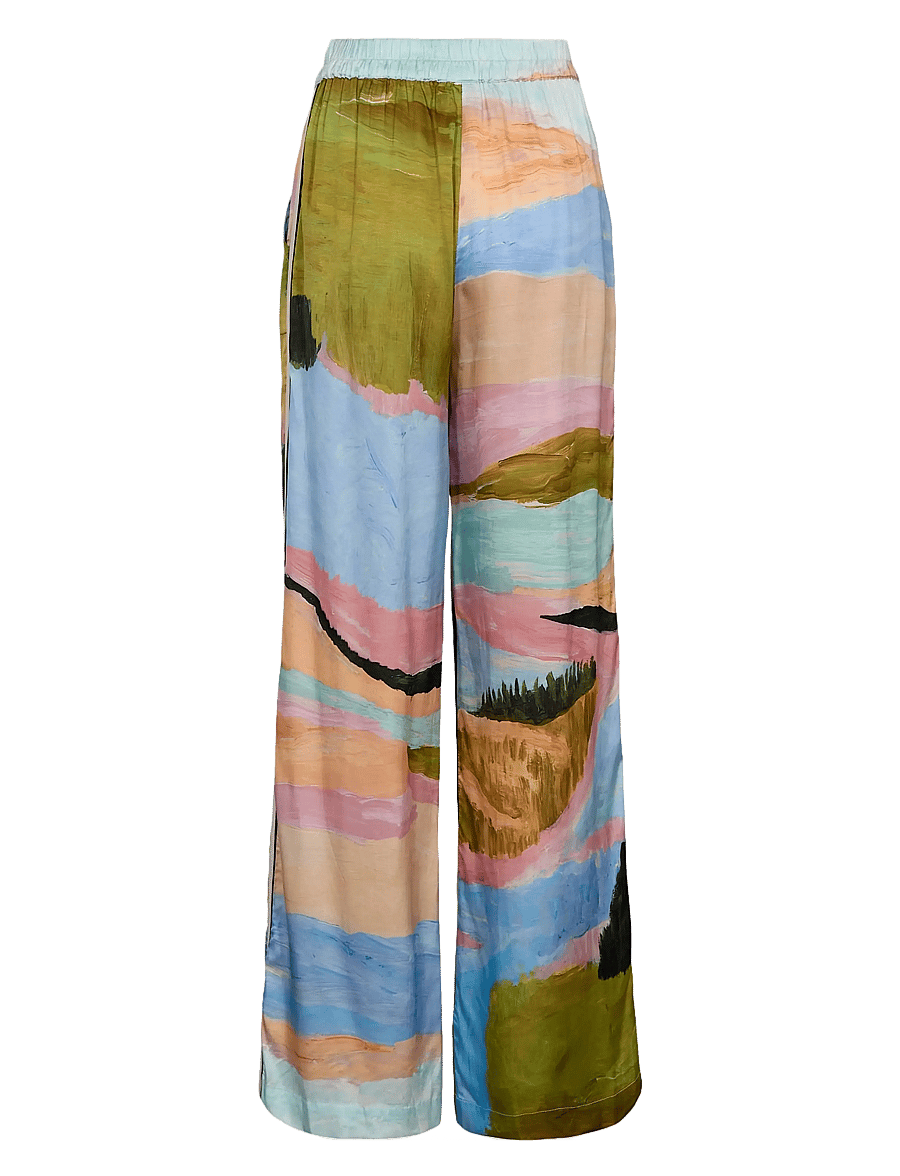 Nümph - NUMEADOW PANTS - hosen mit weitem bein - peony - 1