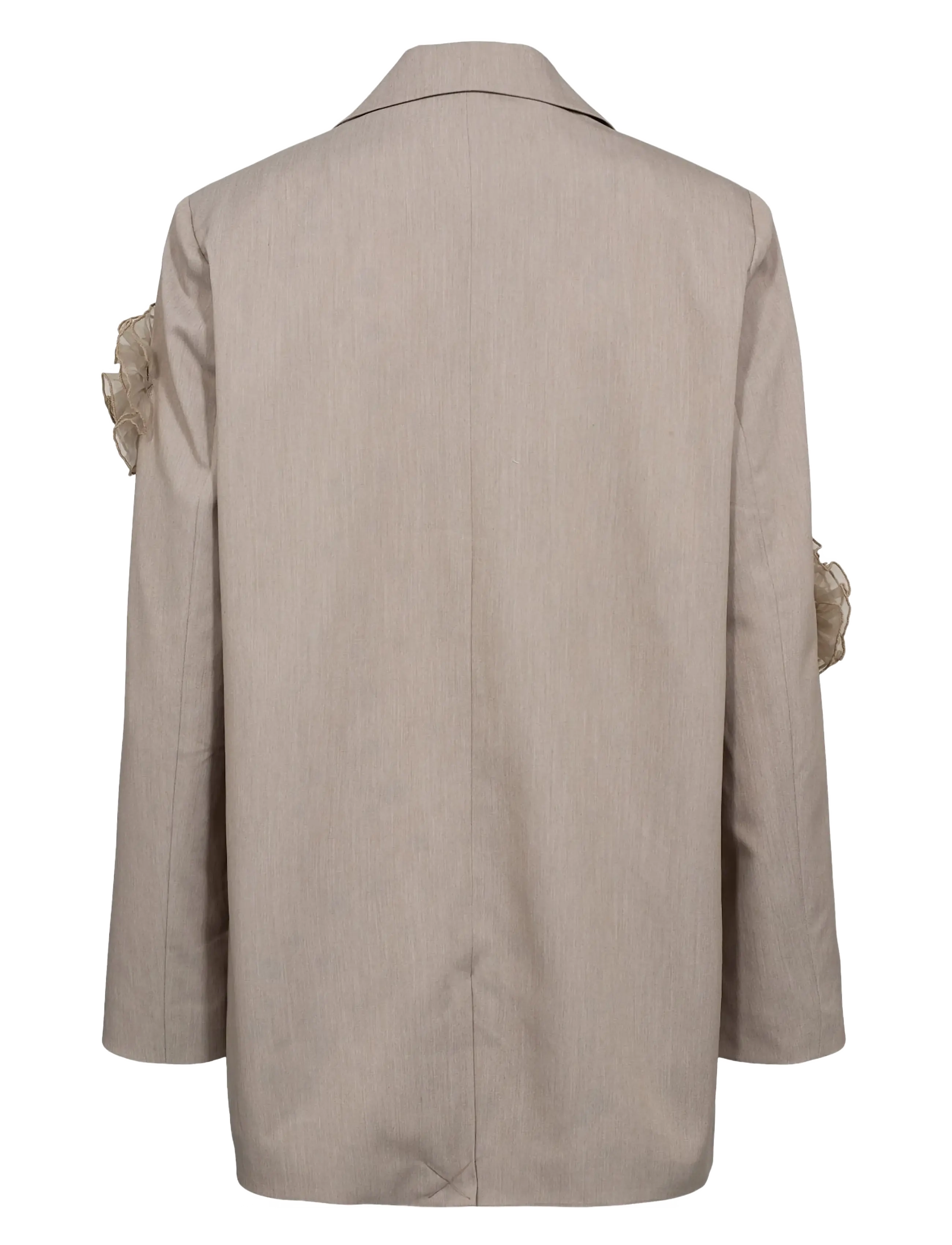 Nümph - NUFLORIA BLAZER - Žaketes ar vienrindas pogājumu - chateau gray melange - 2