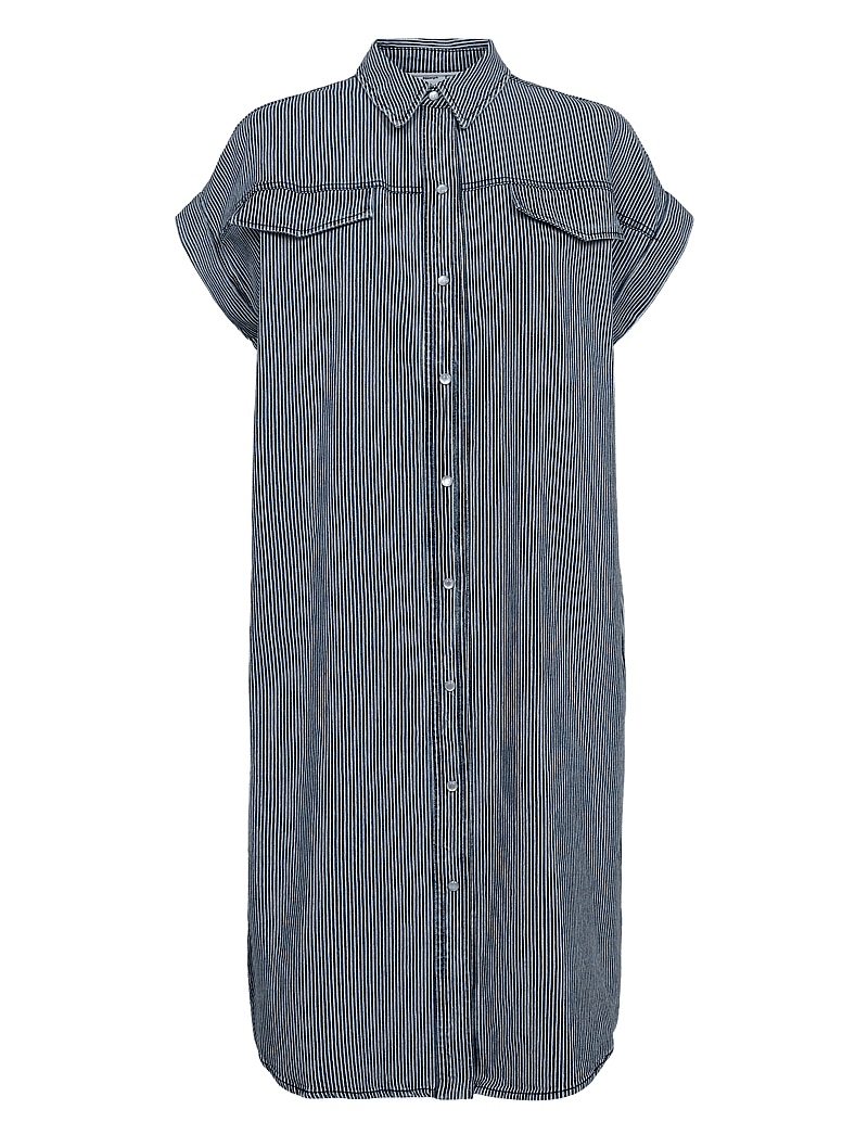 Nümph - NUERINA SHIRT DRESS - shirt dresses - medium blue denim - 0