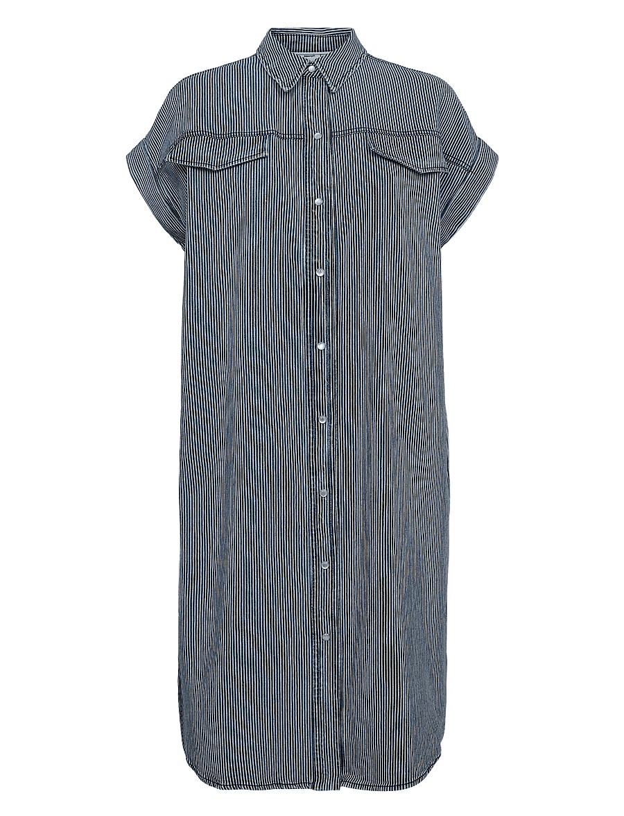 Nümph - NUERINA SHIRT DRESS - shirt dresses - medium blue denim - 1