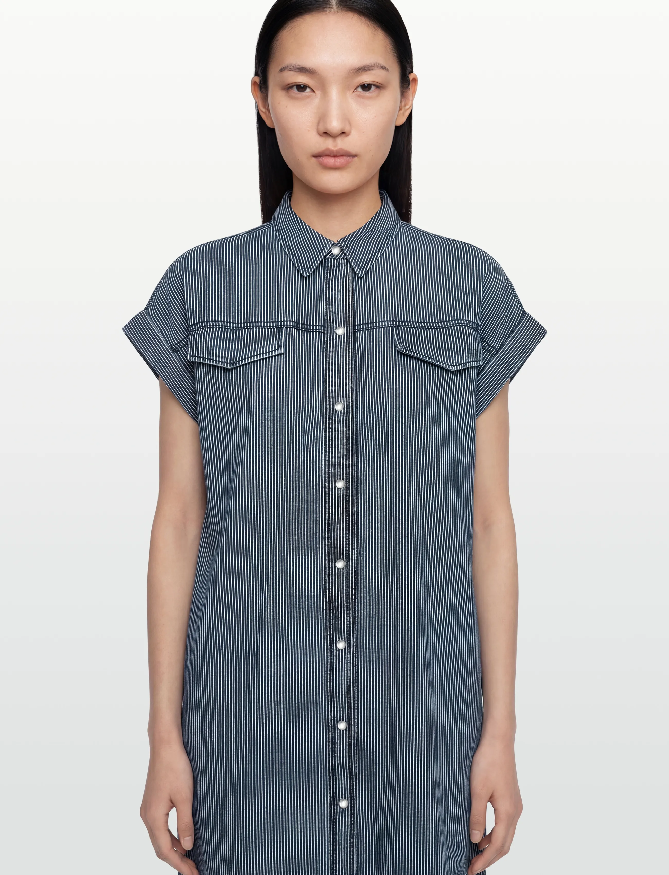 Nümph - NUERINA SHIRT DRESS - shirt dresses - medium blue denim - 3