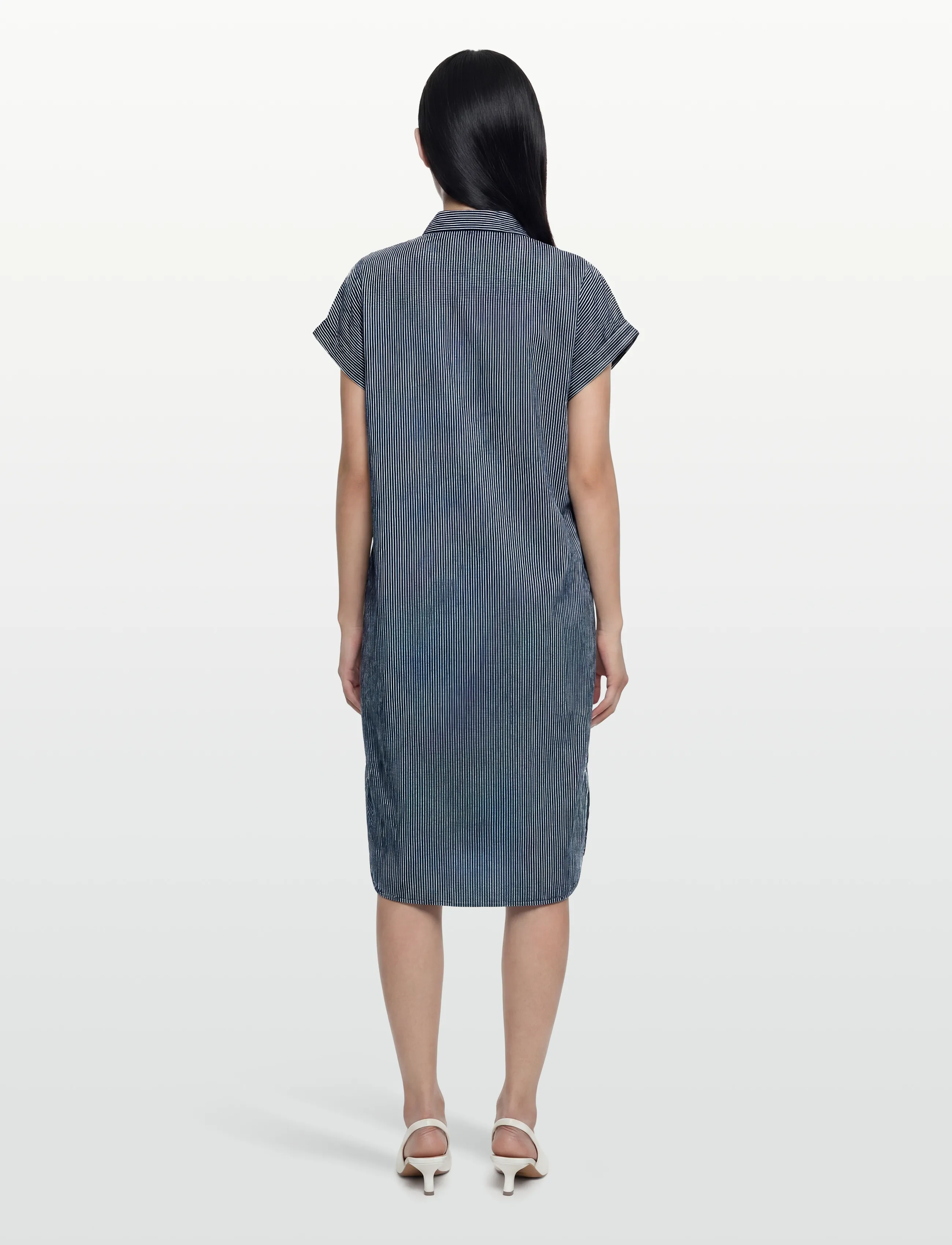 Nümph - NUERINA SHIRT DRESS - shirt dresses - medium blue denim - 4