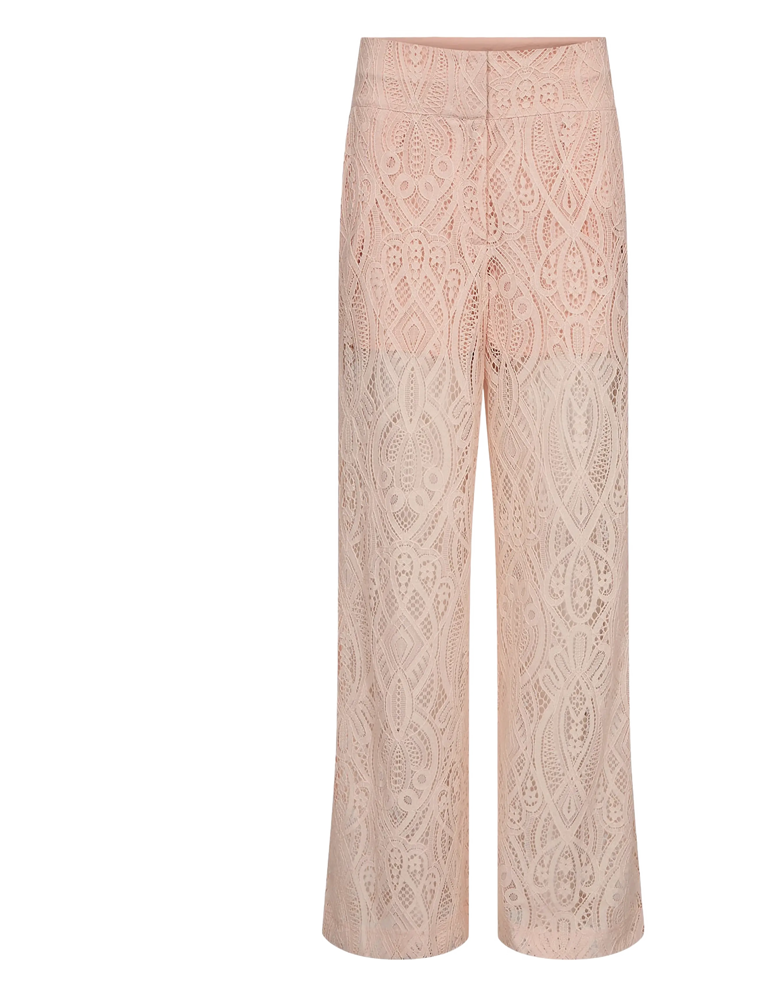 Nümph Nulacey Pants, Kvinder, Vide Blonde Bukser, Pink, Str: 34