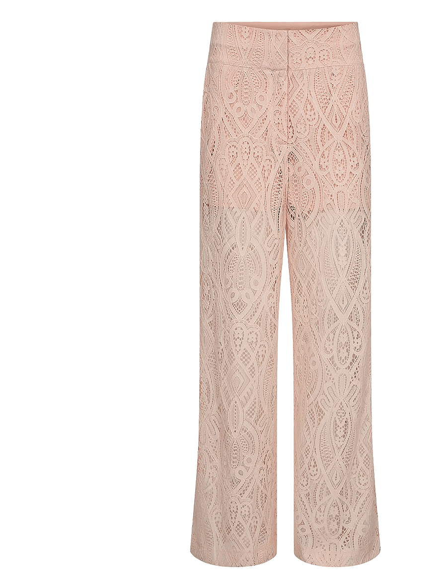 Nümph - NULACEY PANTS - hose mit geradem bein - mangano calcite - 0