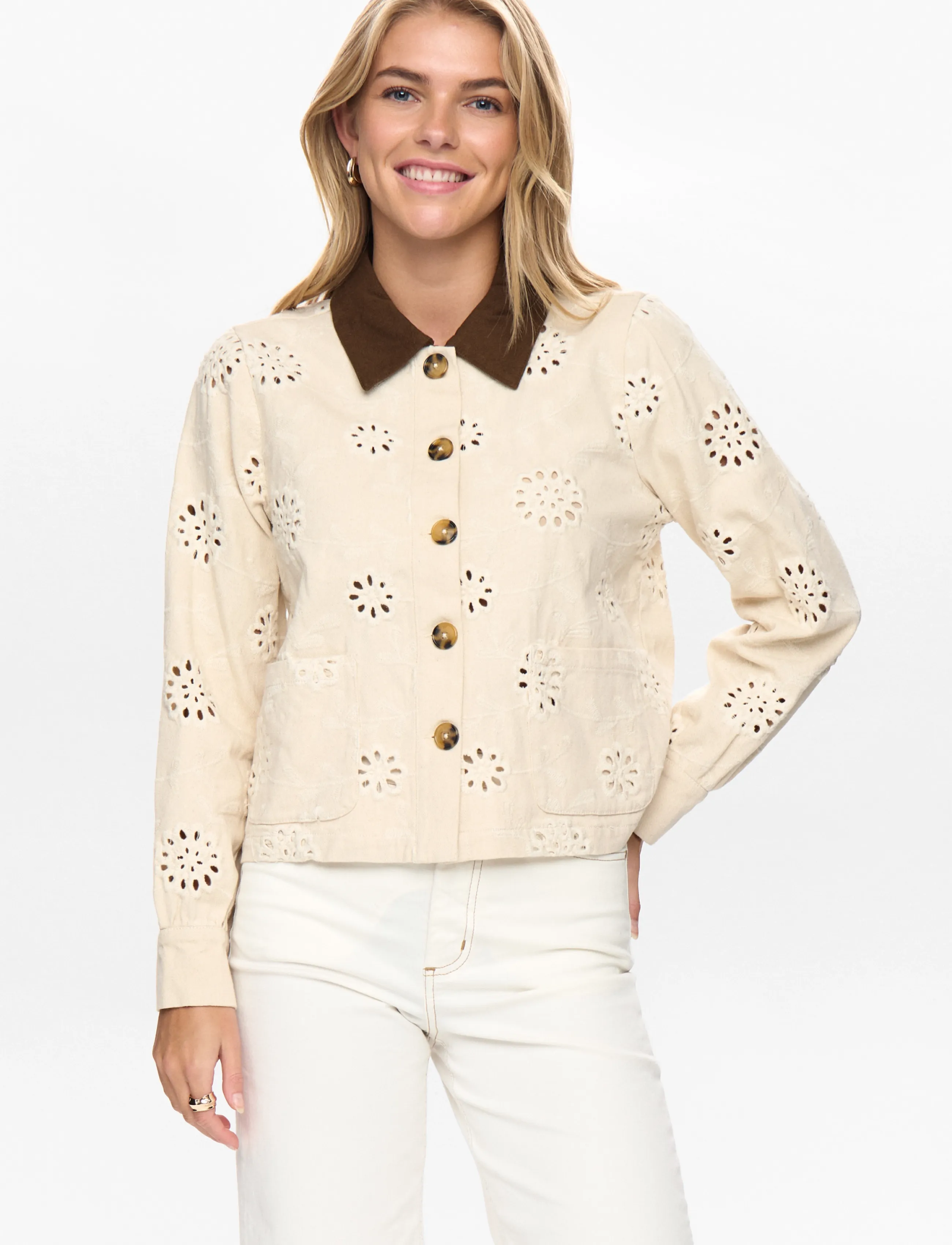 Nümph NUENORA JACKET - Jacken - IRISH CREAM / cream