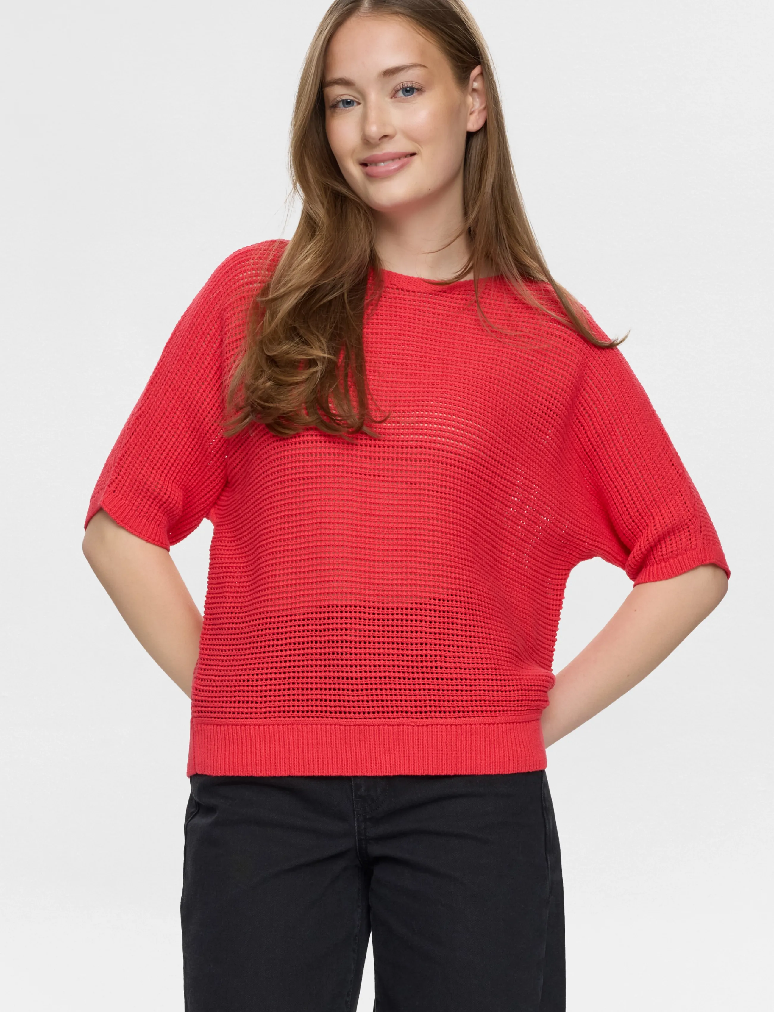 Nümph - NUERIKKA PULLOVER - pullover - cayenne - 3