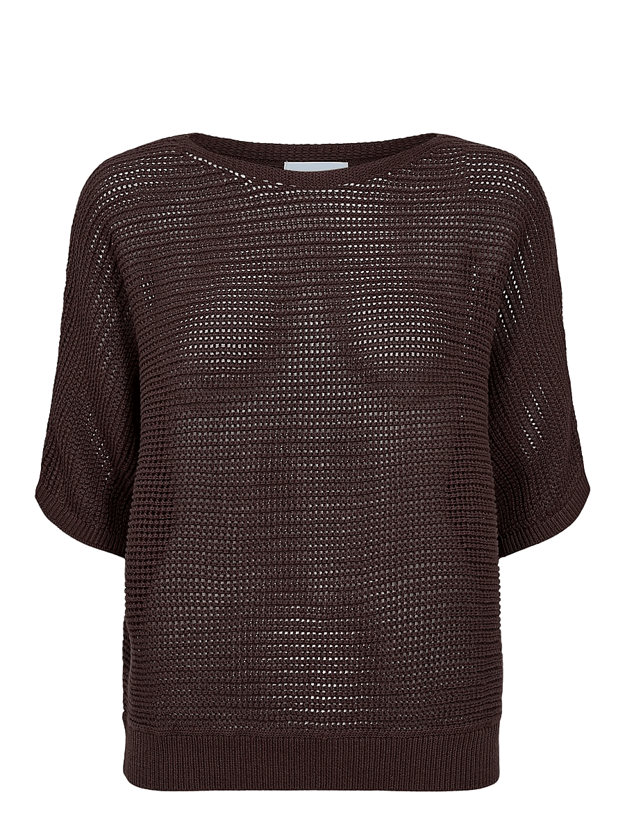 Nümph - NUERIKKA PULLOVER - stickade tröjor - chicory coffee - 1