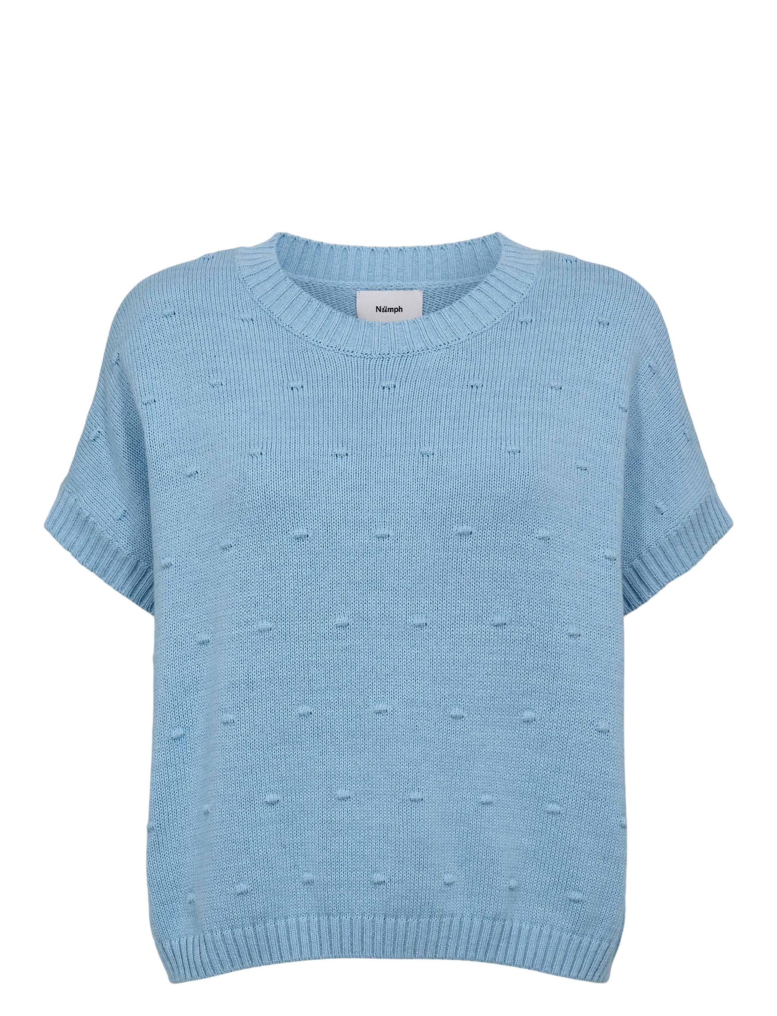 NÜMPH Nulisana Pullover Blau - XS - Damen