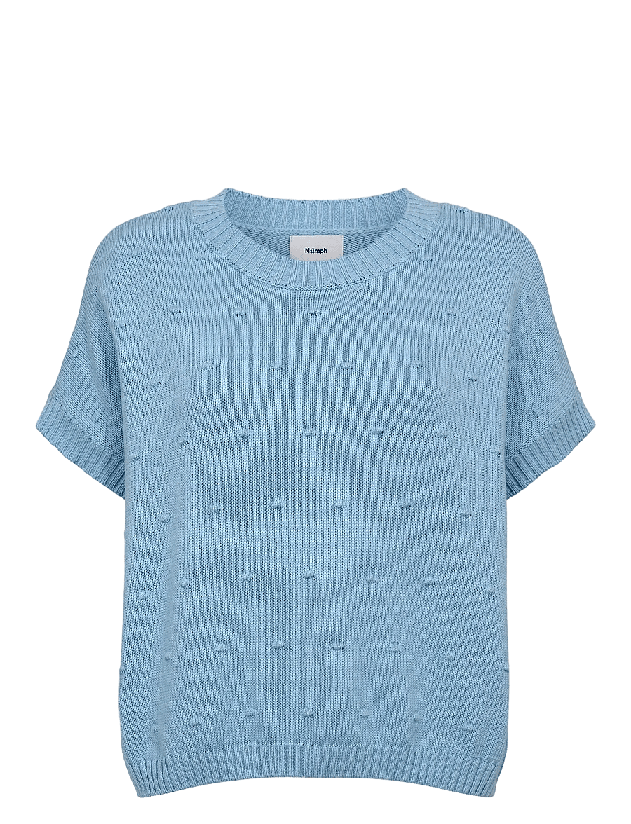 Nümph - NULISANA PULLOVER - kampsunid - airy blue - 1