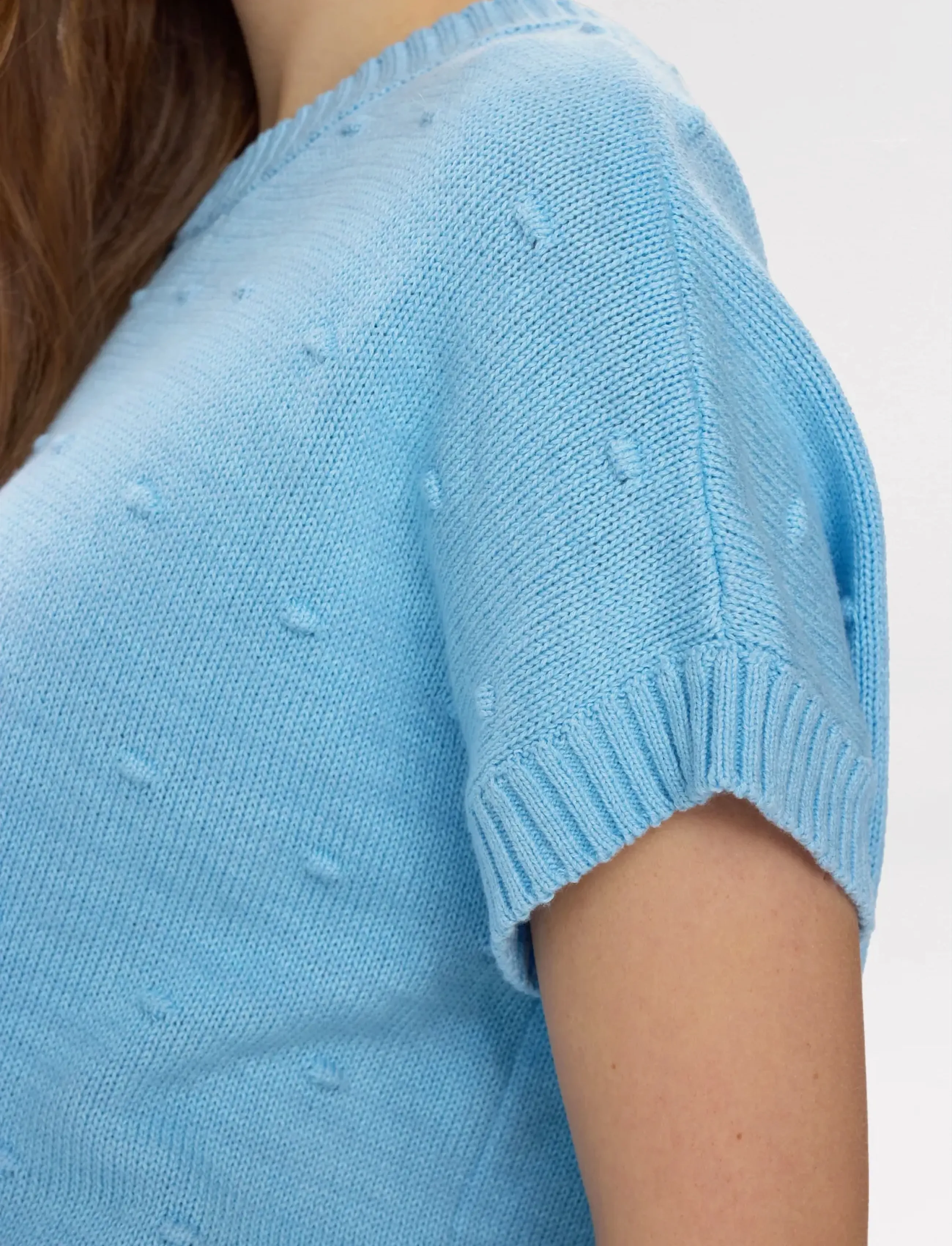 Nümph - NULISANA PULLOVER - tröjor - airy blue - 2