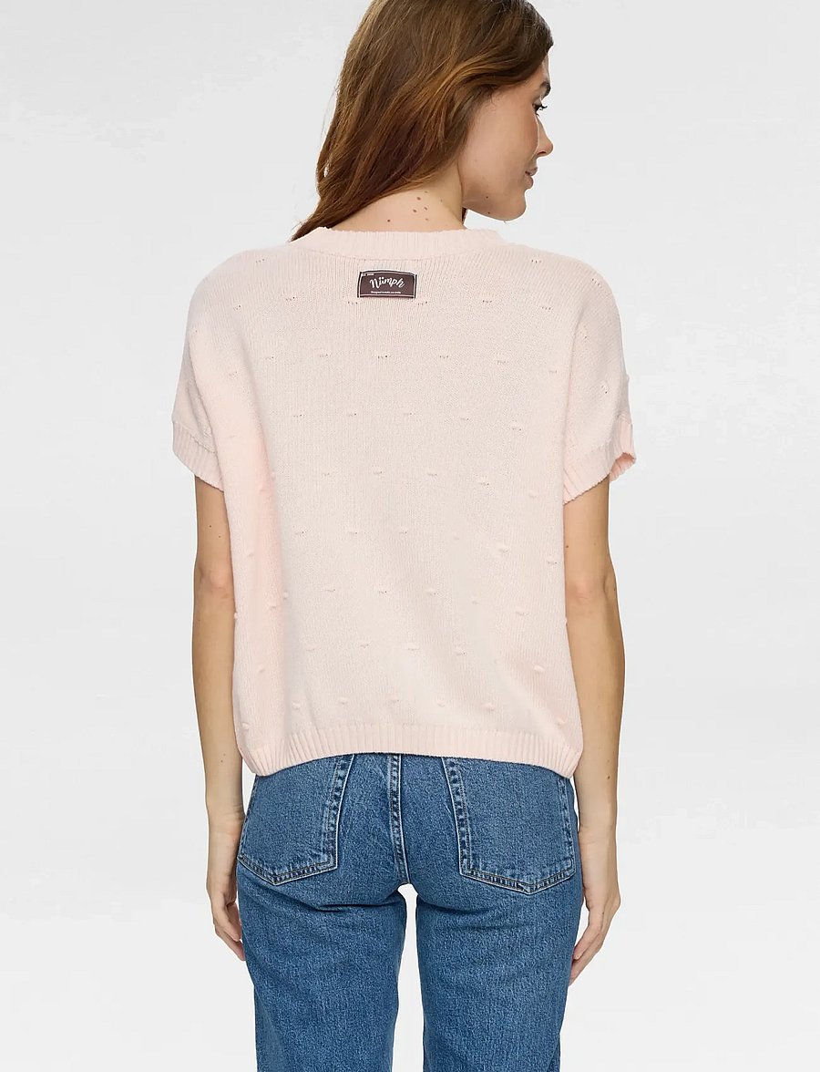 Nümph - NULISANA PULLOVER - stickade tröjor - mangano calcite - 3