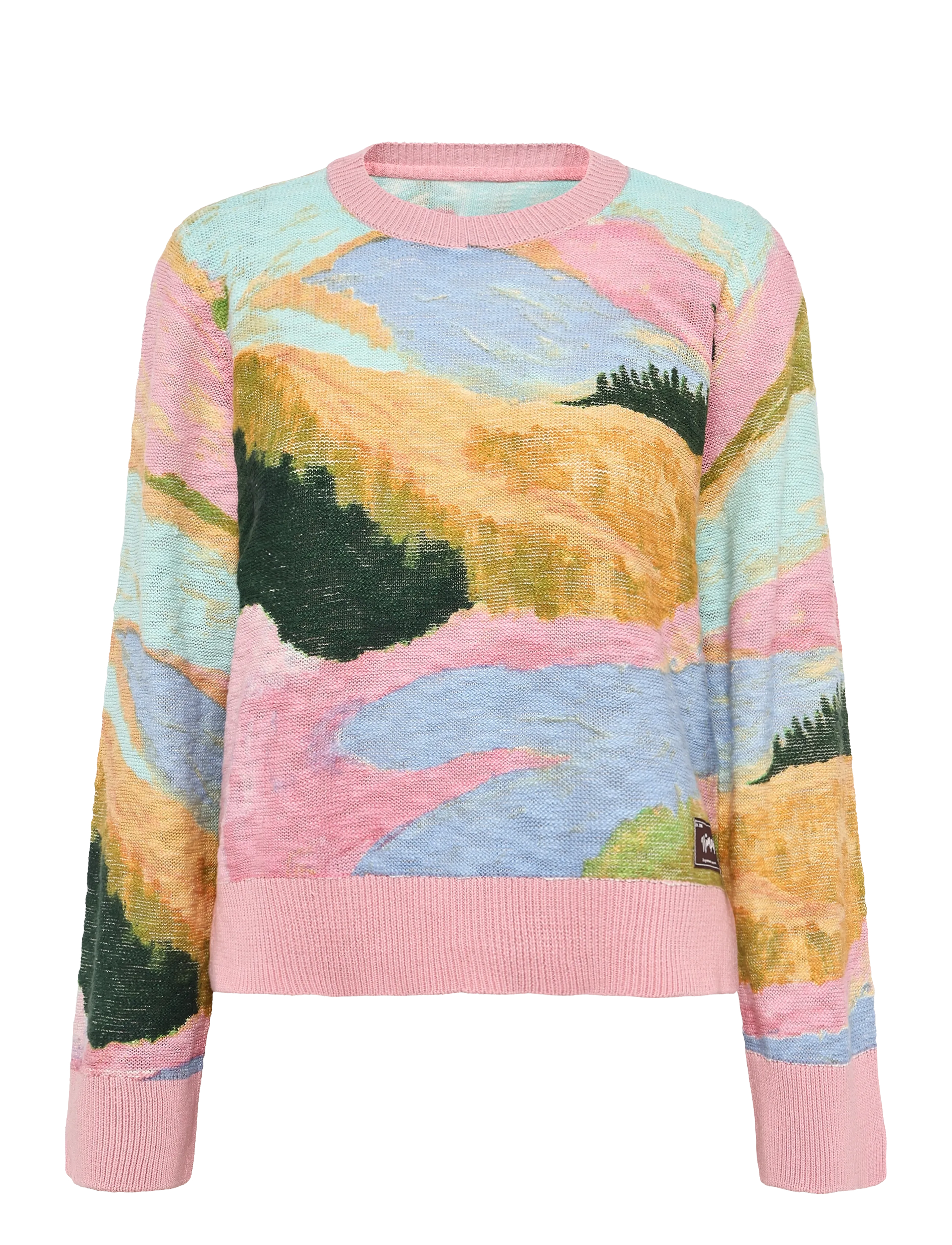 Nümph NUMEADOW PULLOVER - Kleidung - PEONY / pink/rose