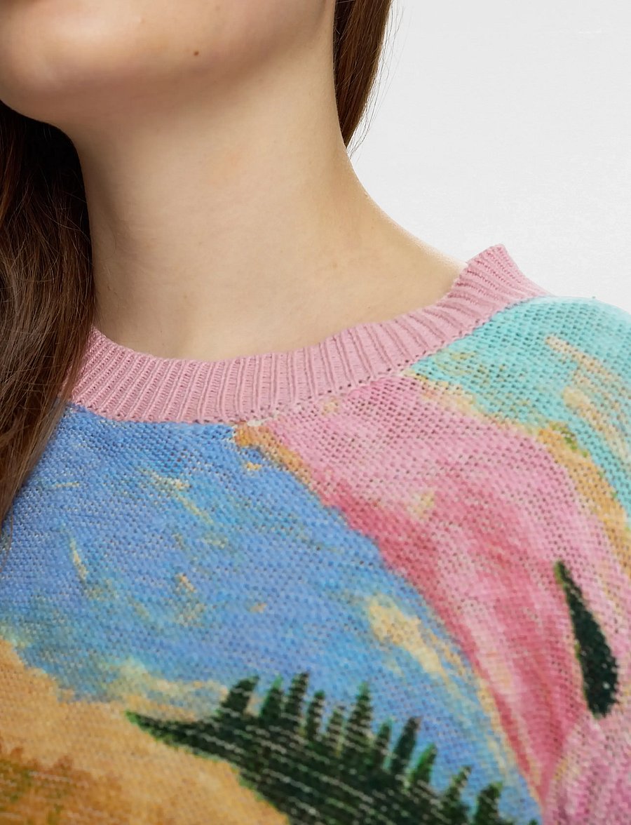 Nümph - NUMEADOW PULLOVER - pullover - peony - 4