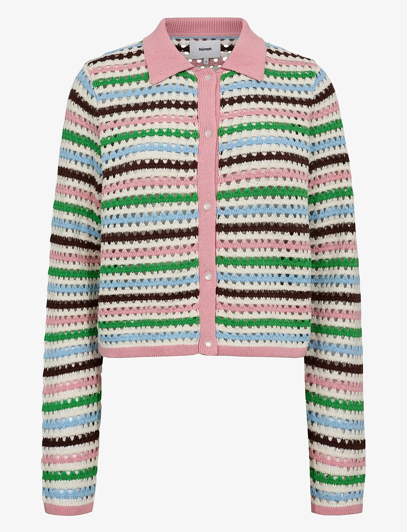 Nümph - NUNANCY CARDIGAN - cardigans - peony - 0