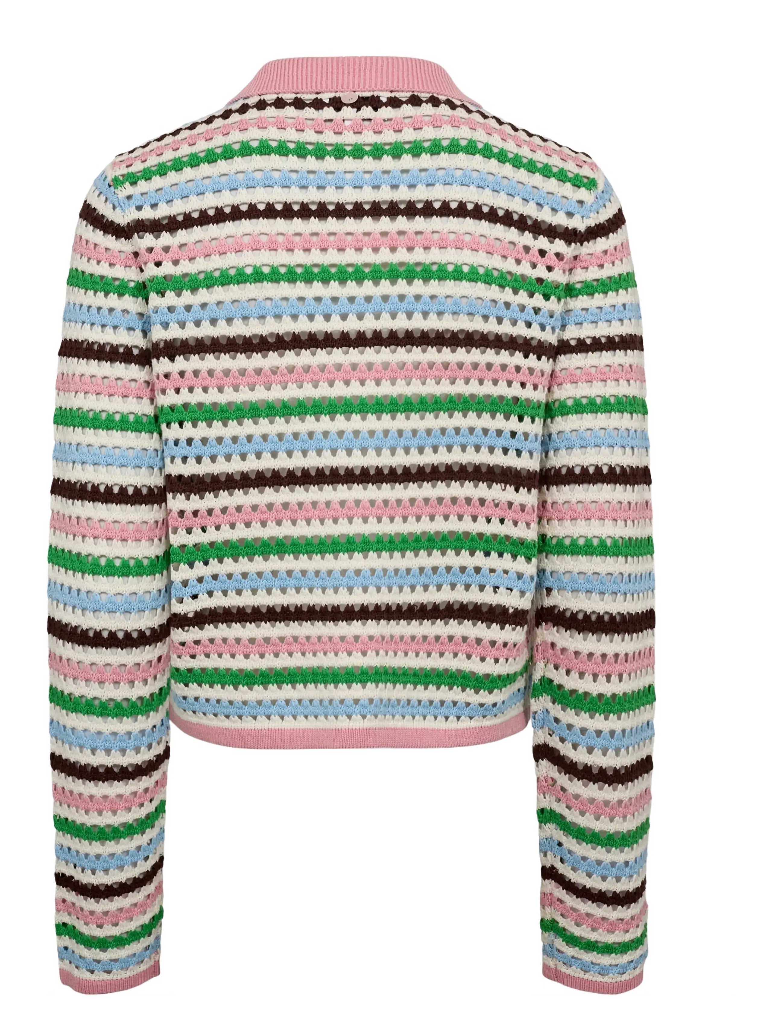 Nümph - NUNANCY CARDIGAN - koftor - peony - 2