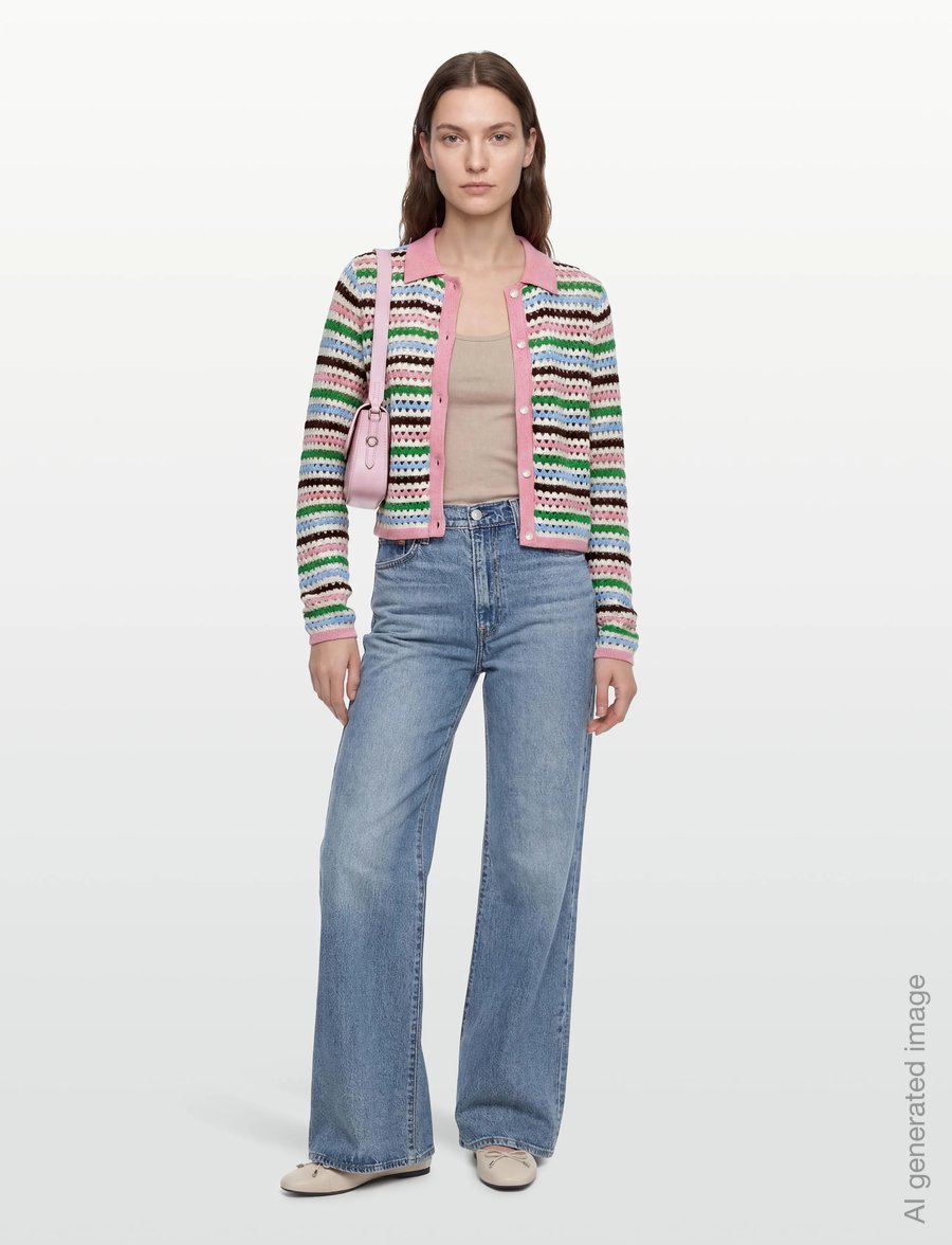 Nümph - NUNANCY CARDIGAN - cardigans - peony - 0